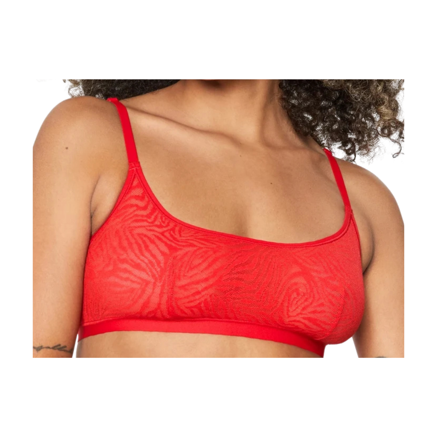 Yitty Hot Mesh Scoop Bralette