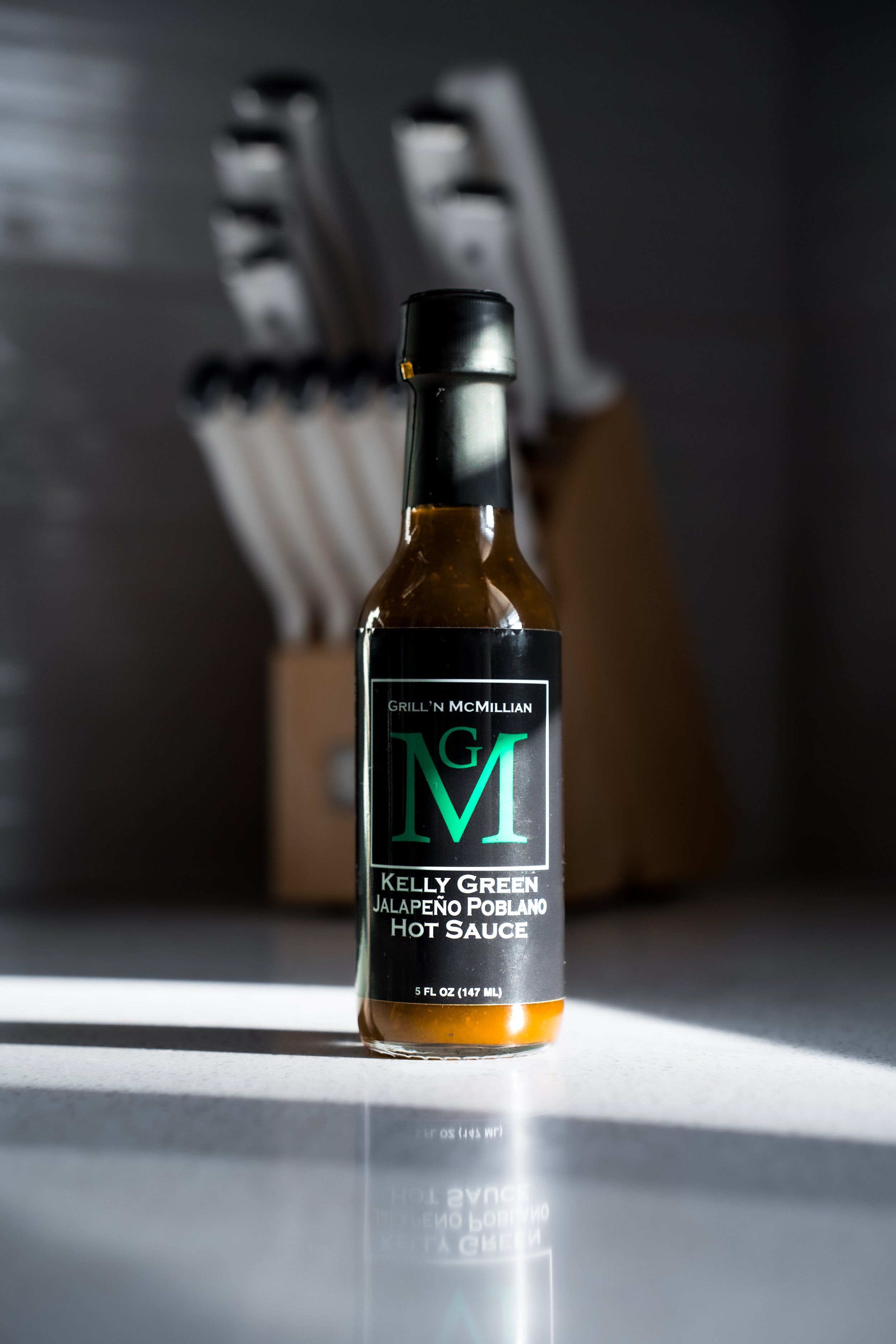 Kelly Green Jalapeño Poblano Hot Sauce - 5 fl oz