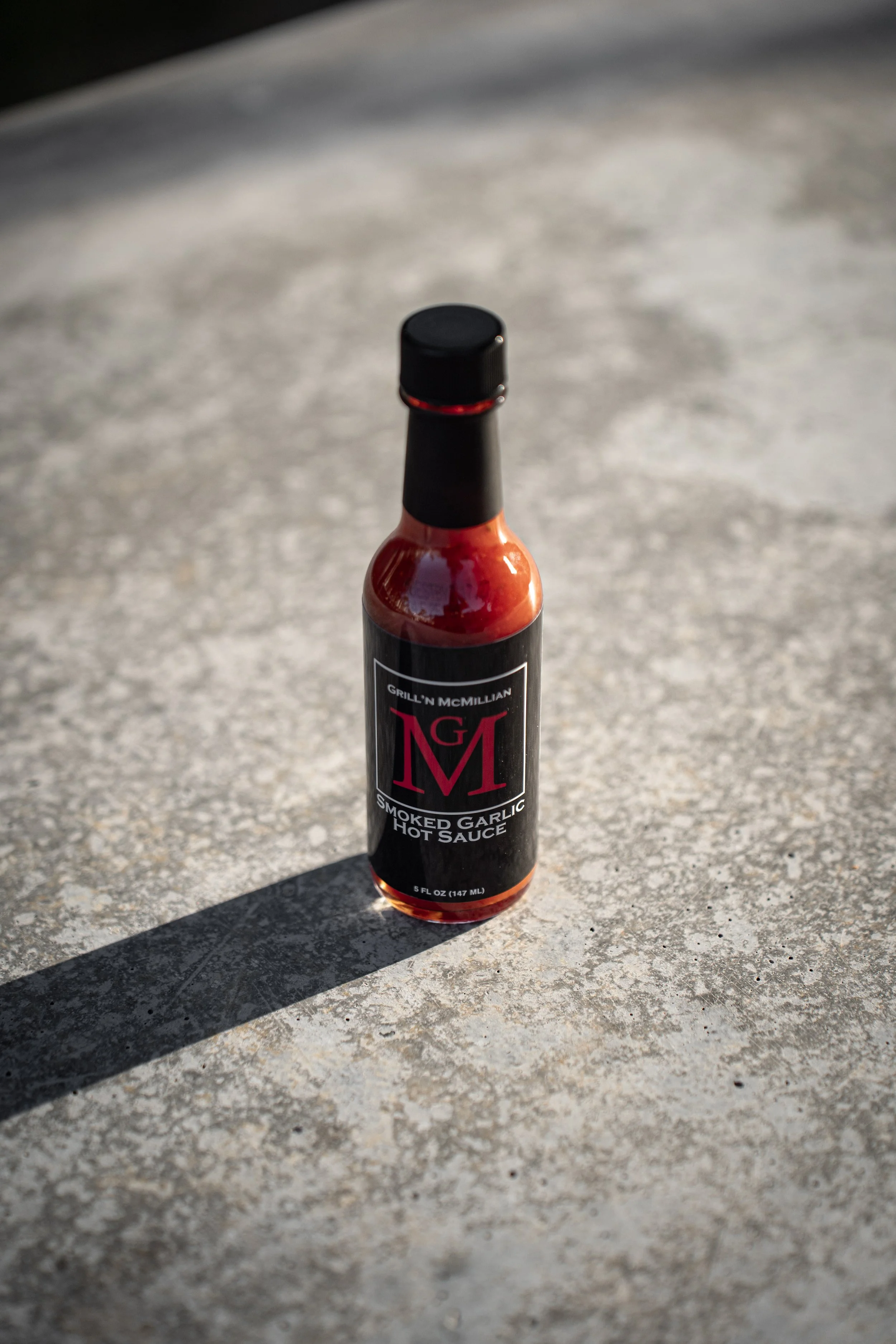 Smoked Garlic Hot Sauce - Medium 5 fl oz