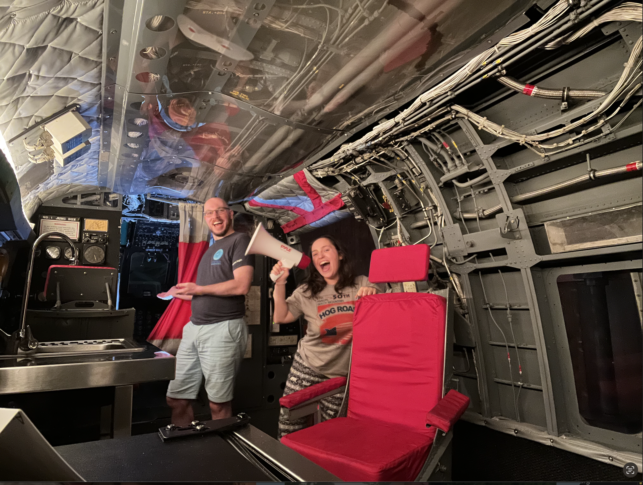That time we stayed in a restored 1968 helicopter turned into a hotel room!