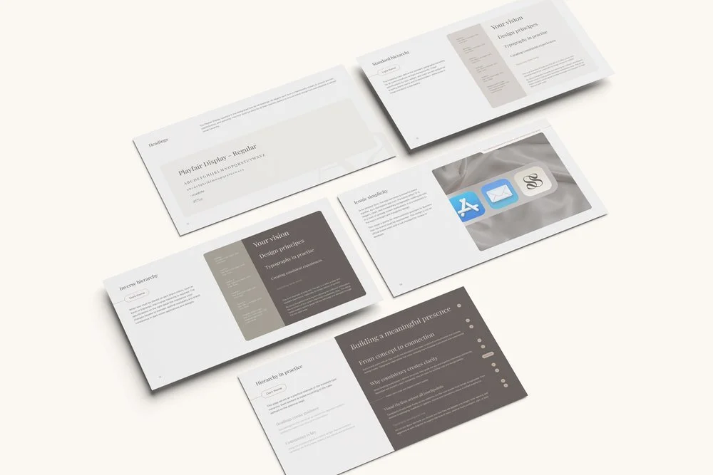 Silks huisstijl toegepast op drukwerk en stationery | Professioneel en elegant ontwerp