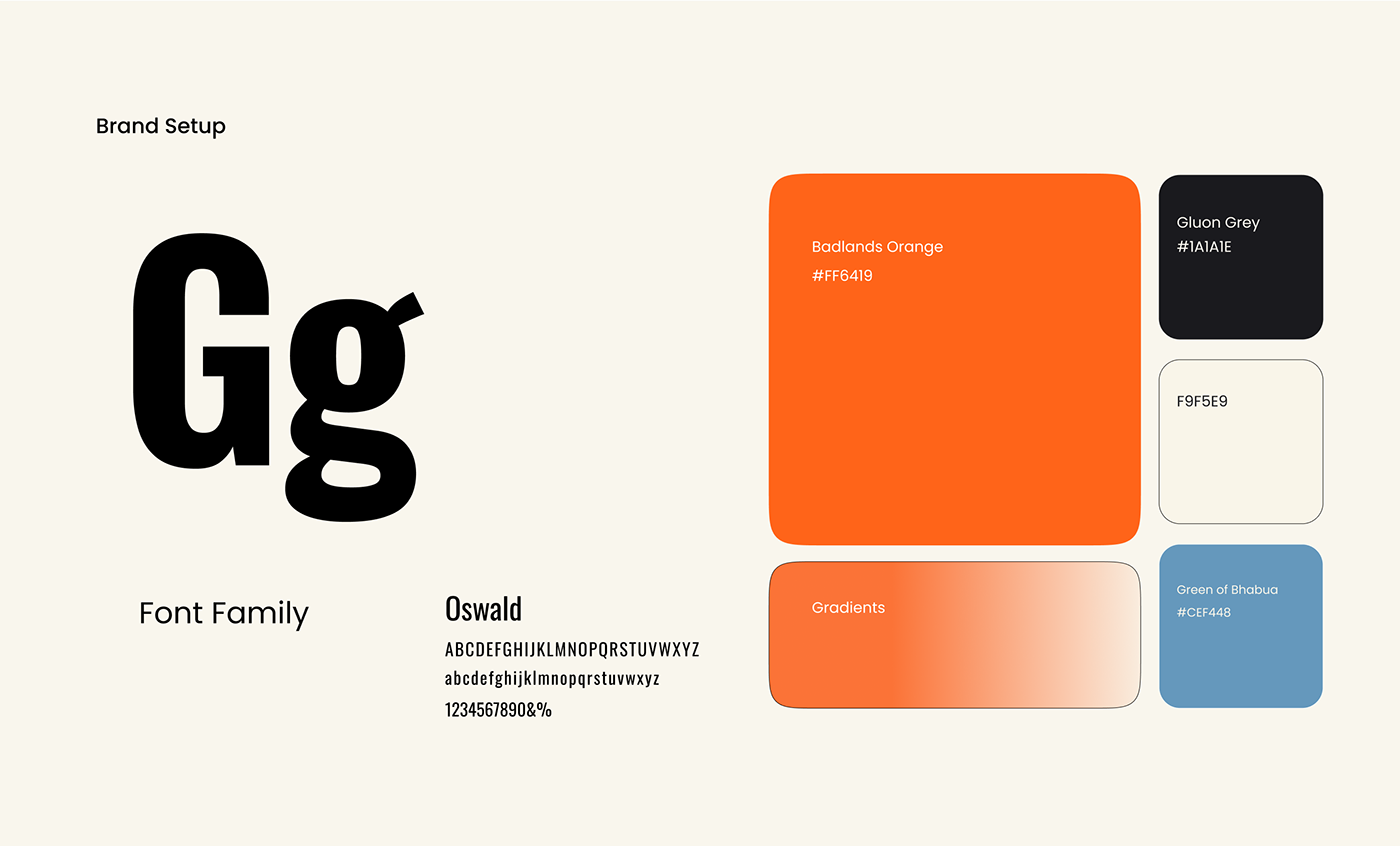 Brandinggids van Solvex met lettertype Oswald en herkenbare kleuren | Consistente visuele identiteit