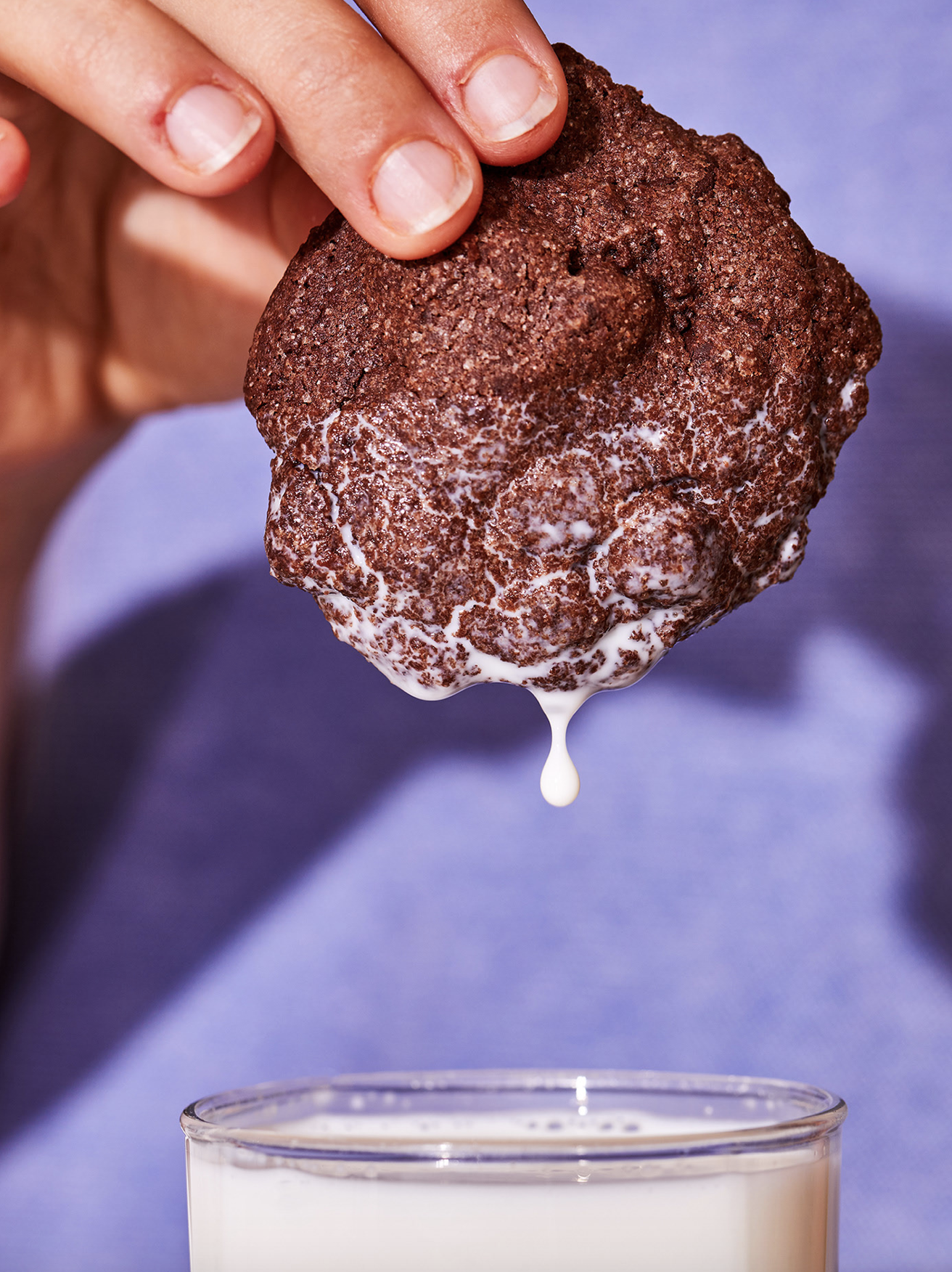 Smeuïge Cocomama brownie met gesmolten chocolade | Heerlijke zachte binnenkant