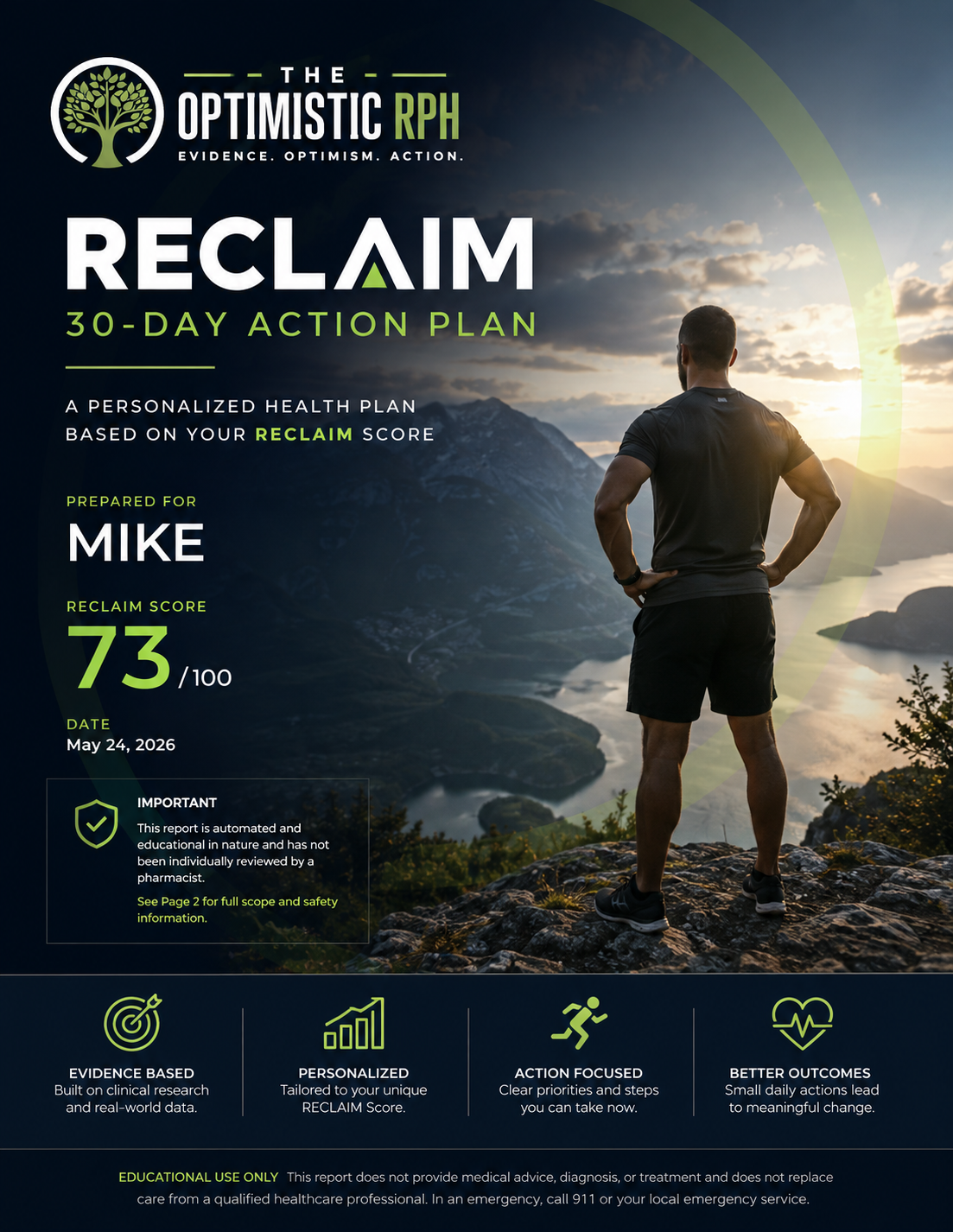 RECLAIM 30-Day Health Roadmap
