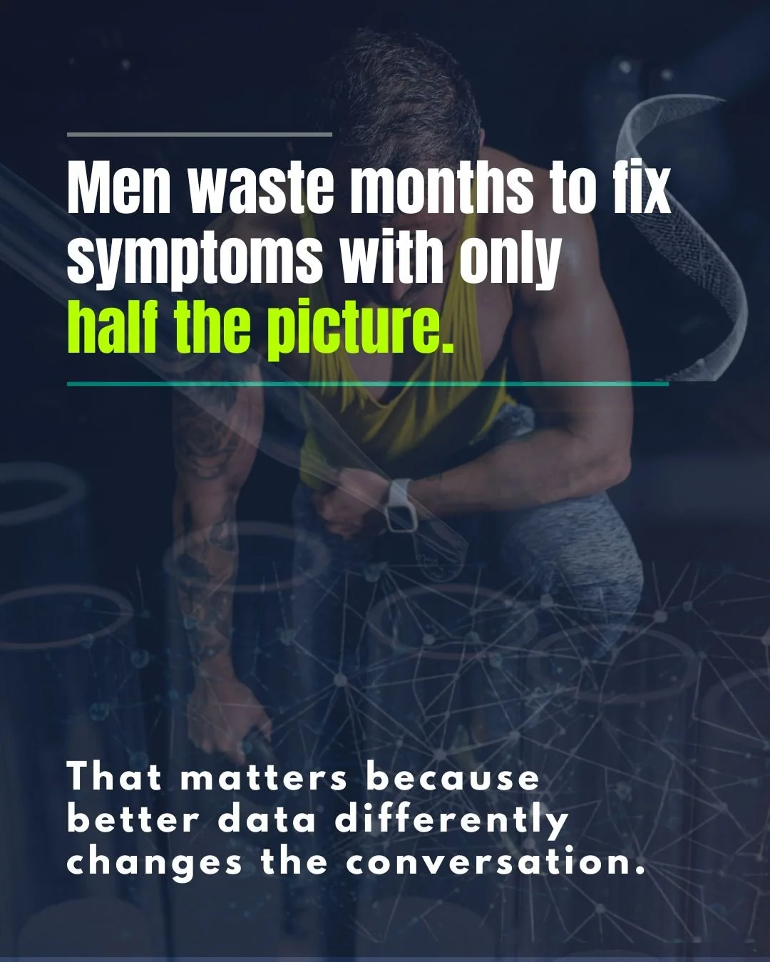 A lot of men get a basic lab workup, hear that everything looks &ldquo;fine,&rdquo; and are left trying to solve real symptoms with incomplete information.

That is one reason RECLAIM starts differently.

As a pharmacist, I can order a deeper perform