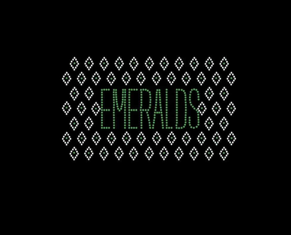 Emeralds Rhinestone logo