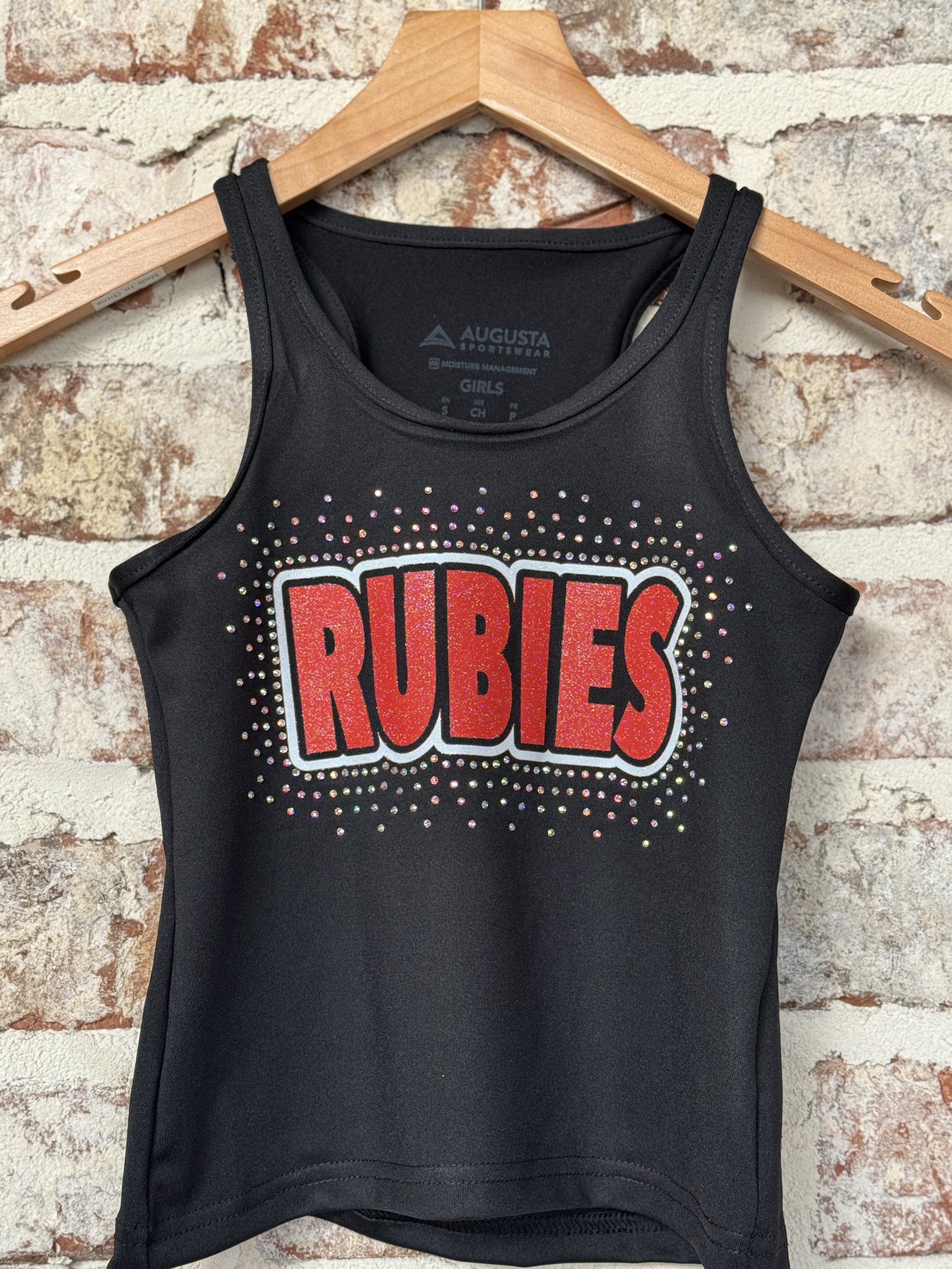 Rubies Team Rhinestone & Glitter Design