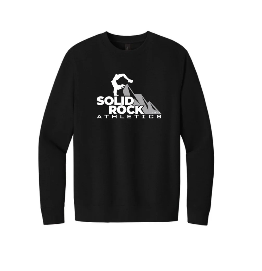 Rock Logo Black Sweatshirt