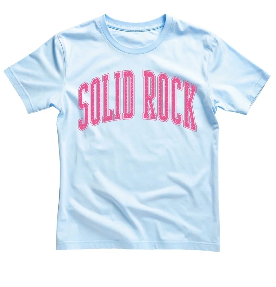 Solid Rock Arch Light Blue T-Shirt