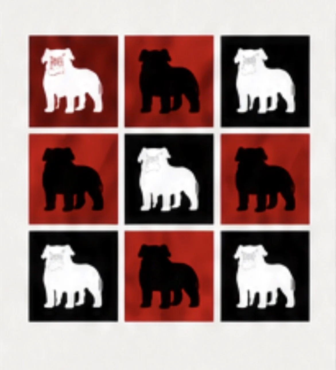 CHECKERBOARD BULLDOGS