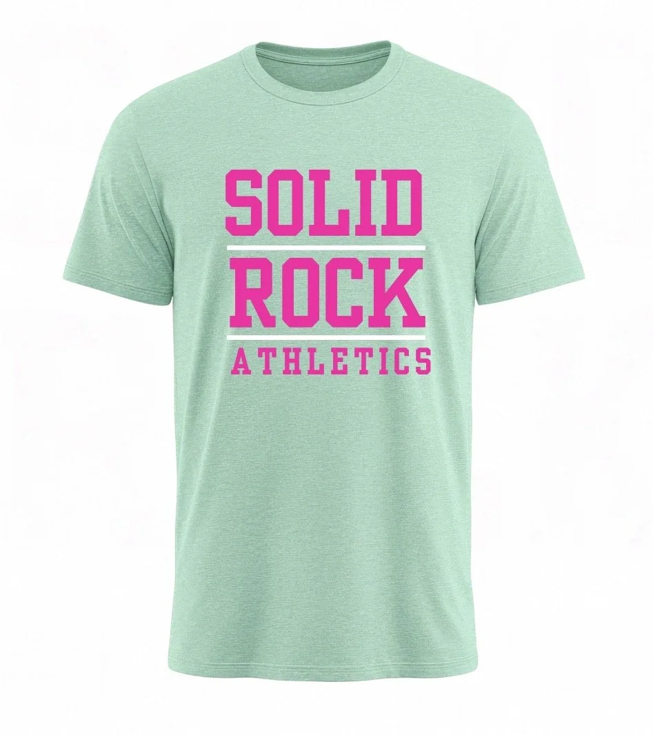 Mint Solid Rock Athletics T-Shirt