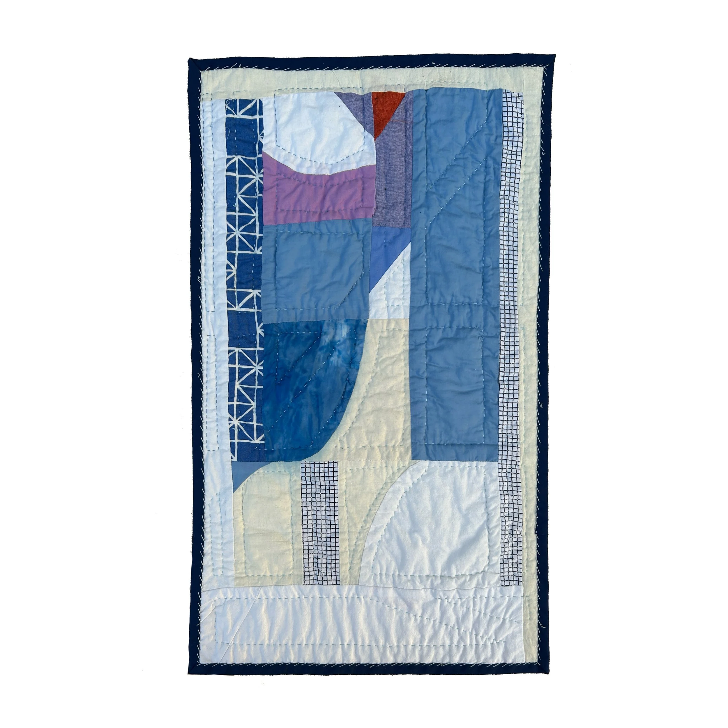 Untitled 22" Art Quilt