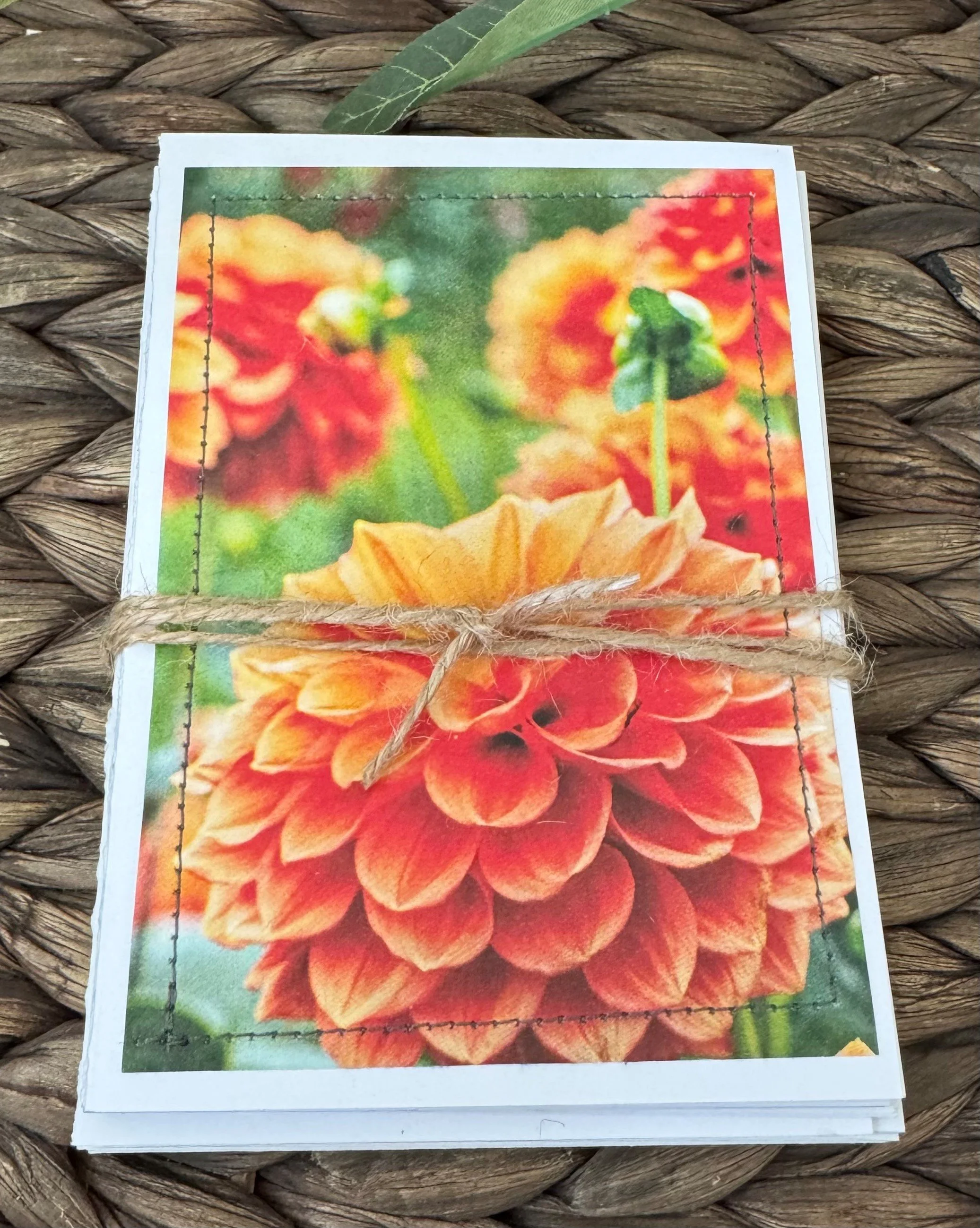 Stitched cards