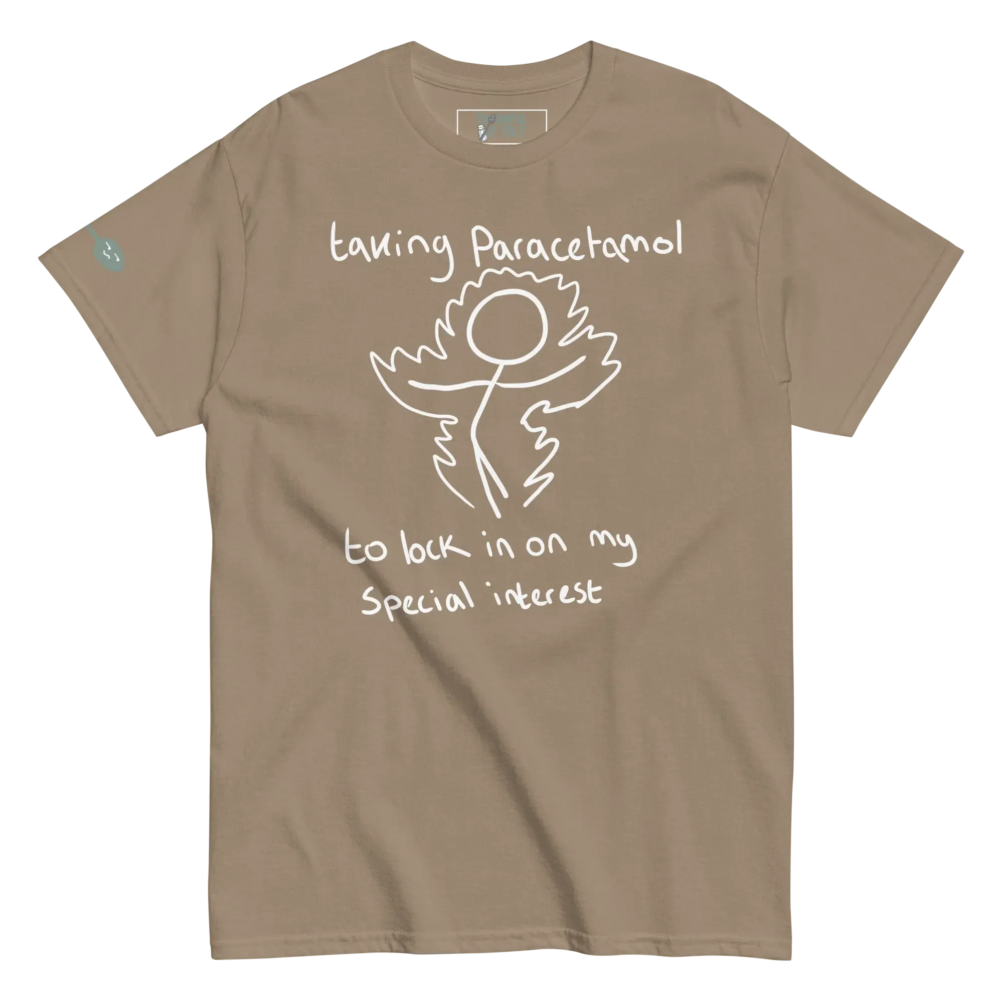 unisex-classic-tee-brown-savana-front-hyperfocus-special-interest.webp
