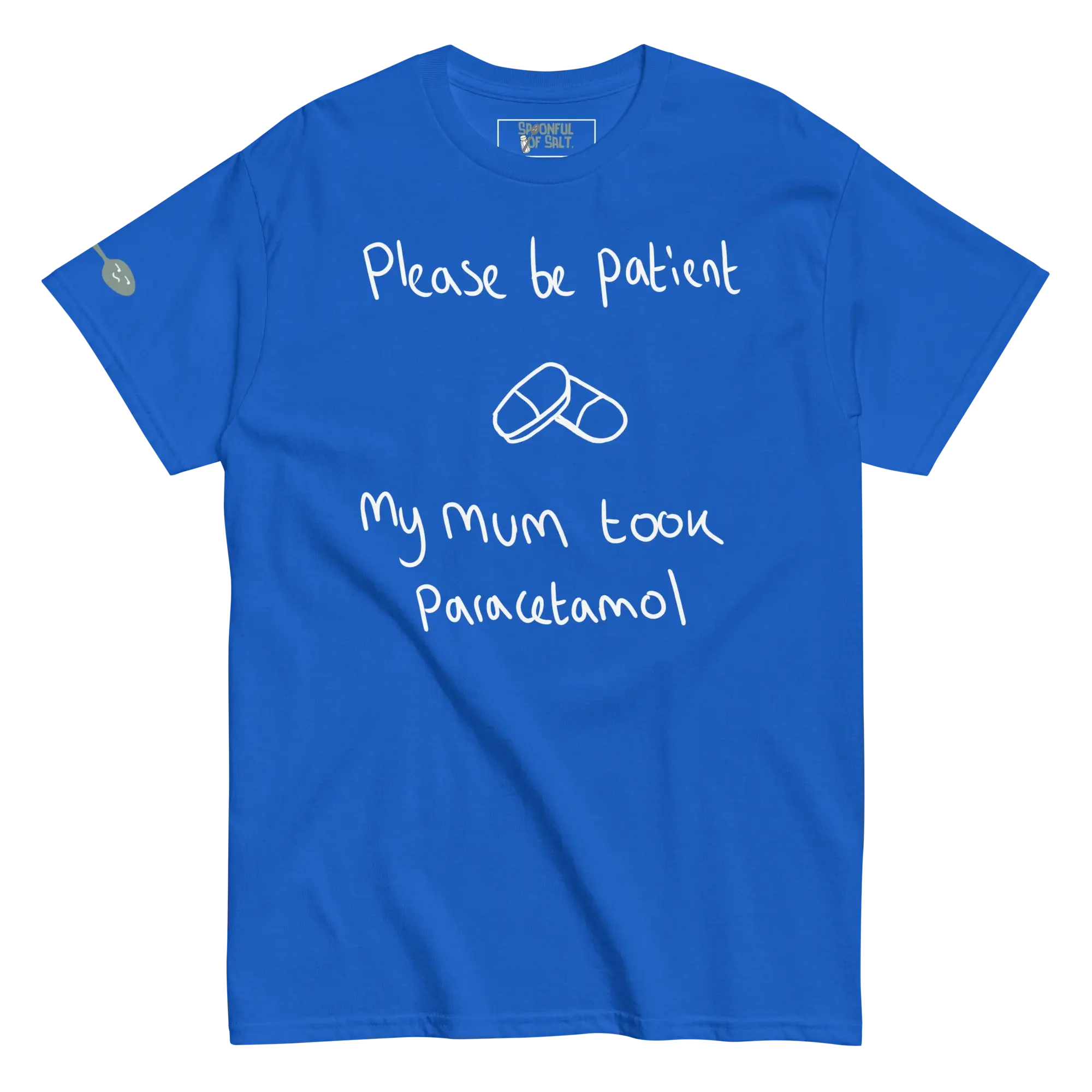 unisex-classic-tee-royal-front-paracetemol-autism.webp