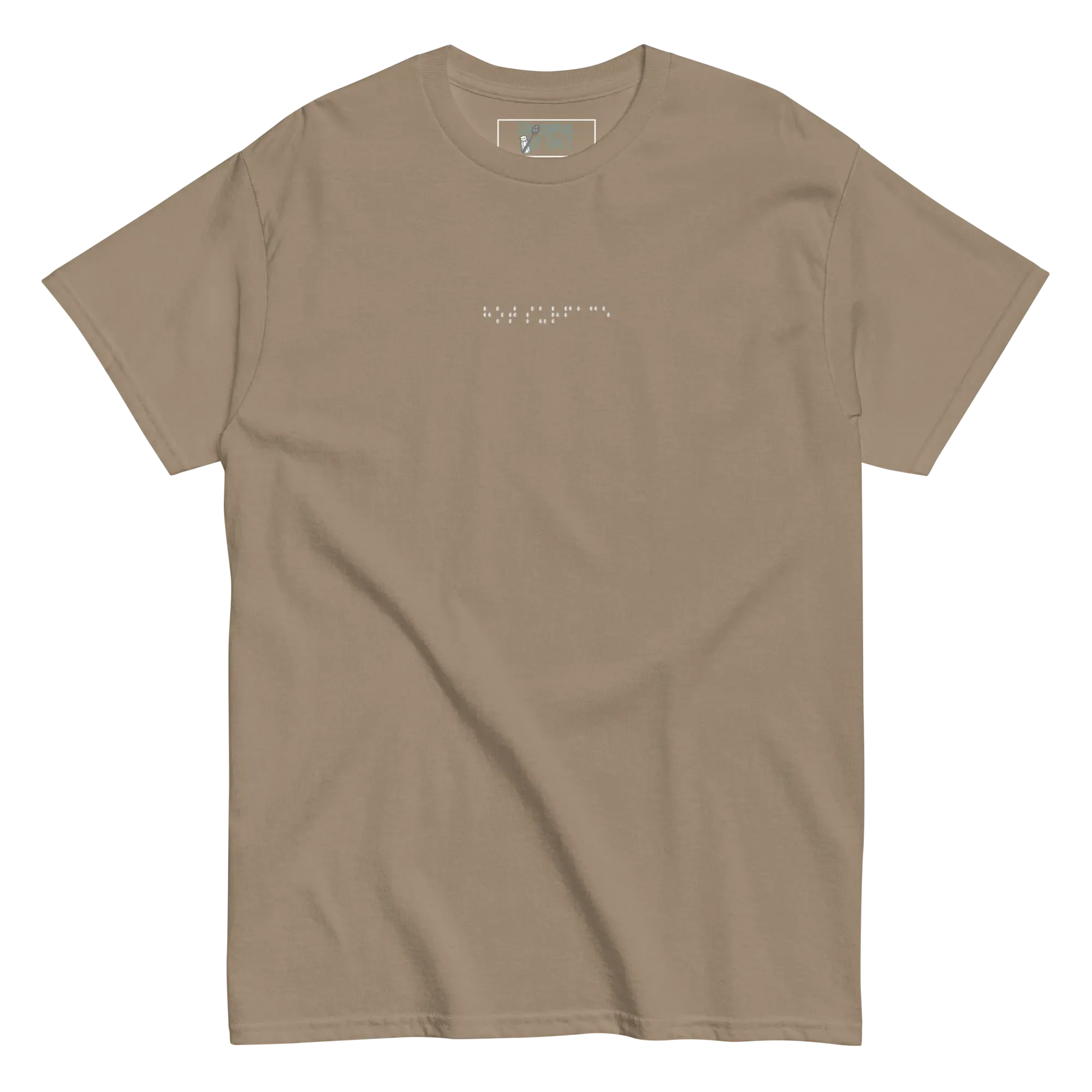 unisex-classic-tee-brown-savana-front-6959653de14c9.webp
