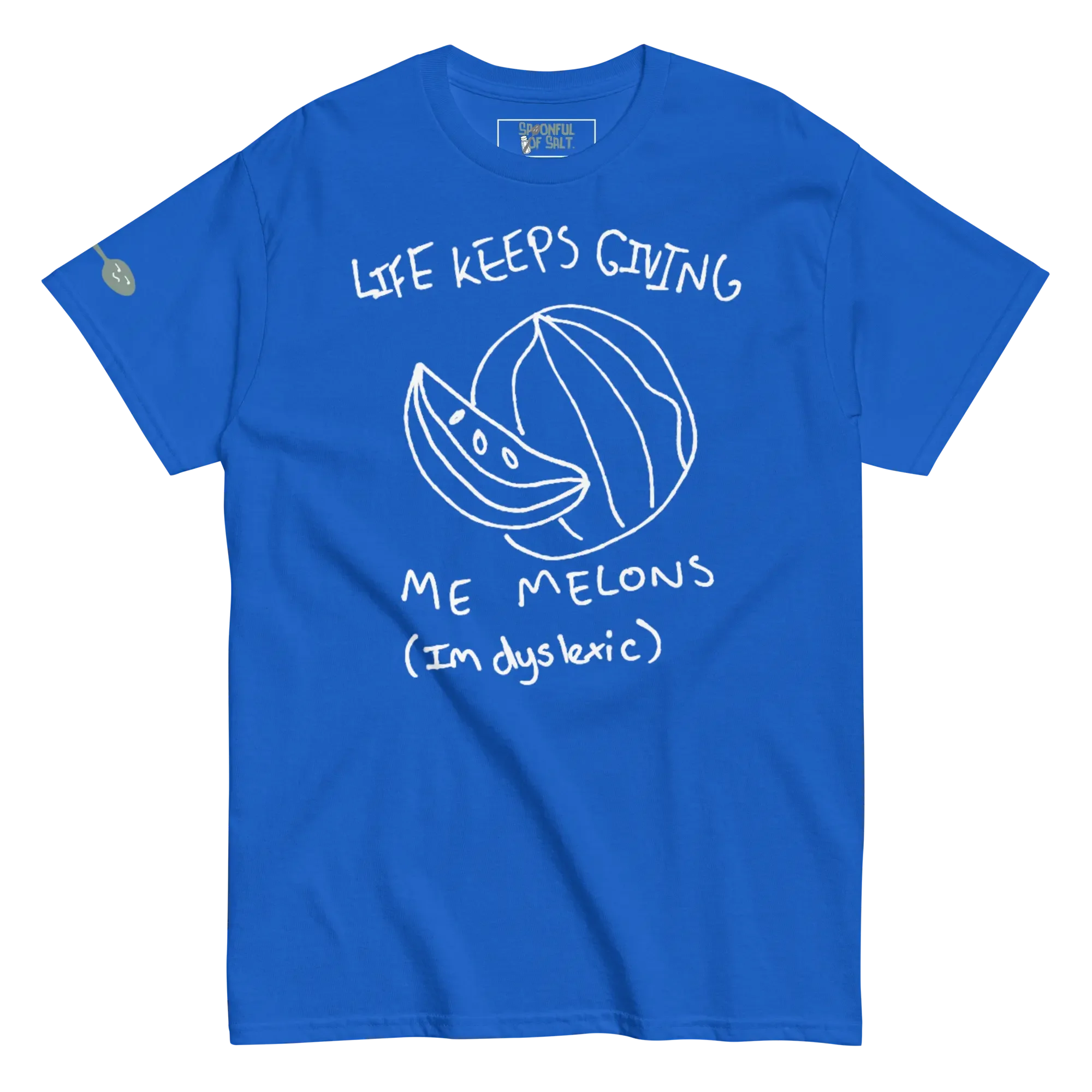 unisex-classic-tee-royal-front-dyslexia.webp