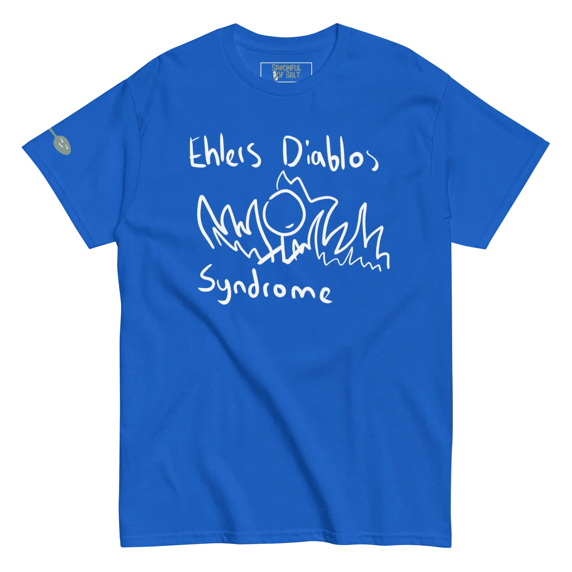 unisex-classic-tee-royal-front-ehlers-danlos-syndrome.webp