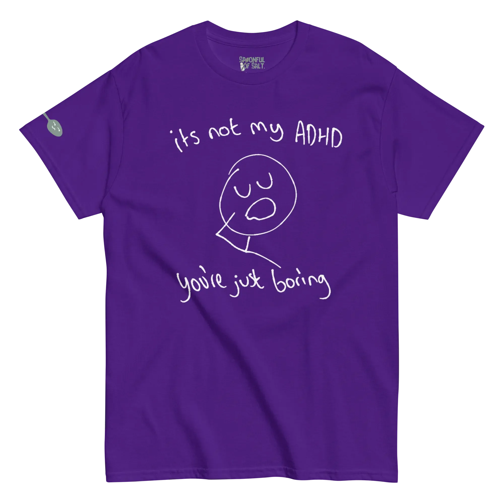 unisex-classic-tee-purple-front-attention-defecit-hypercactivity-disorder.webp