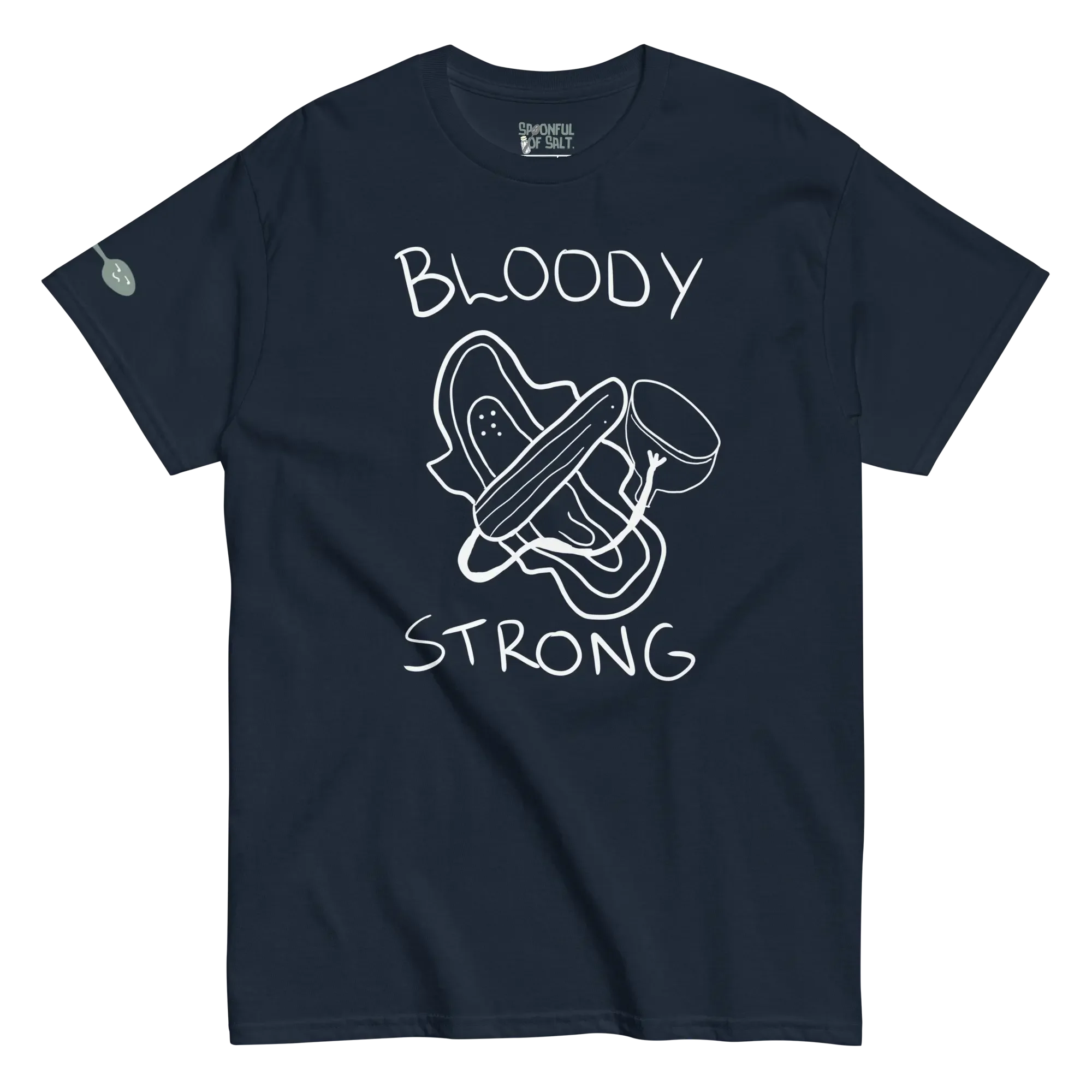 unisex-classic-tee-navy-front-endo-pcos.webp