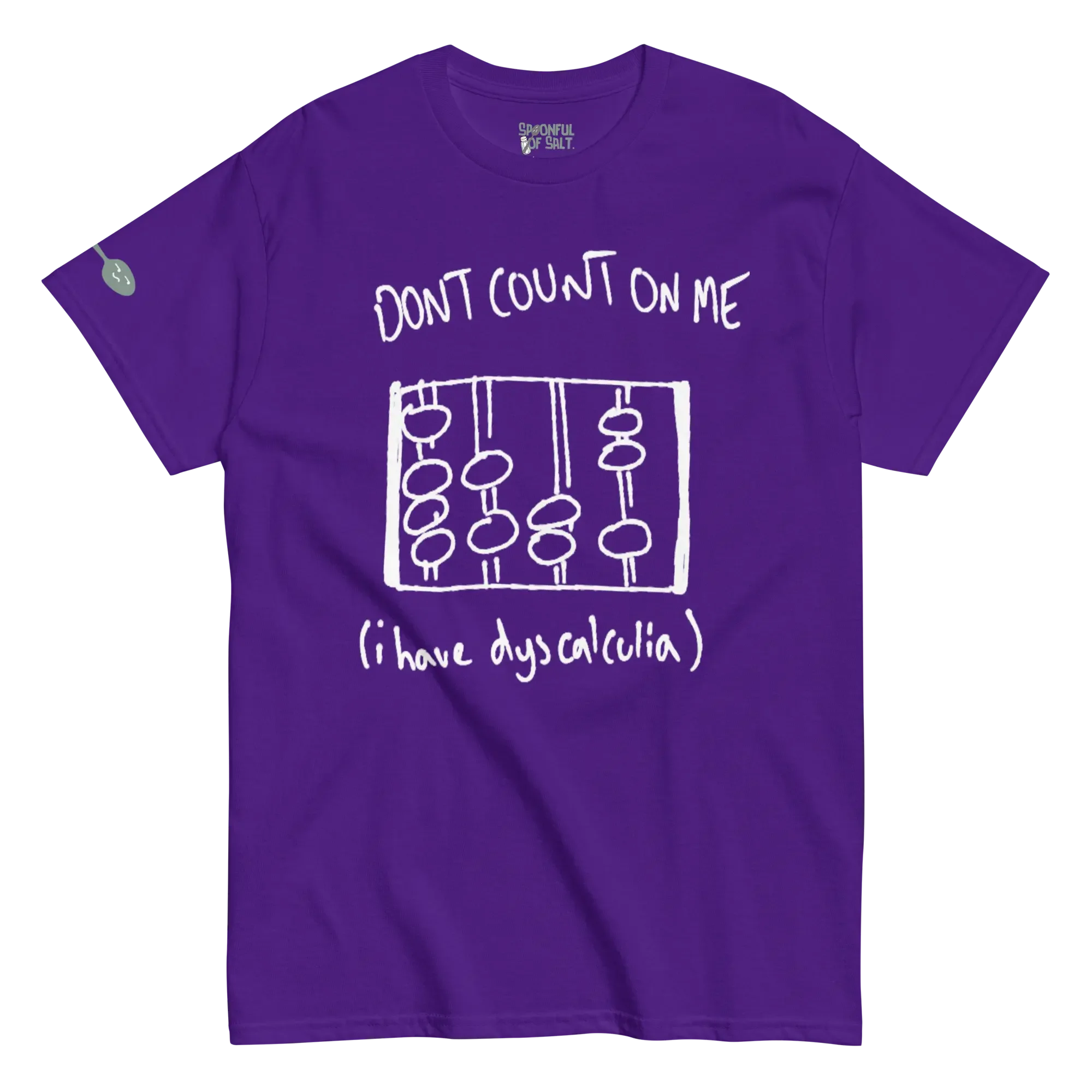 unisex-classic-tee-purple-front-dyscalculia.webp