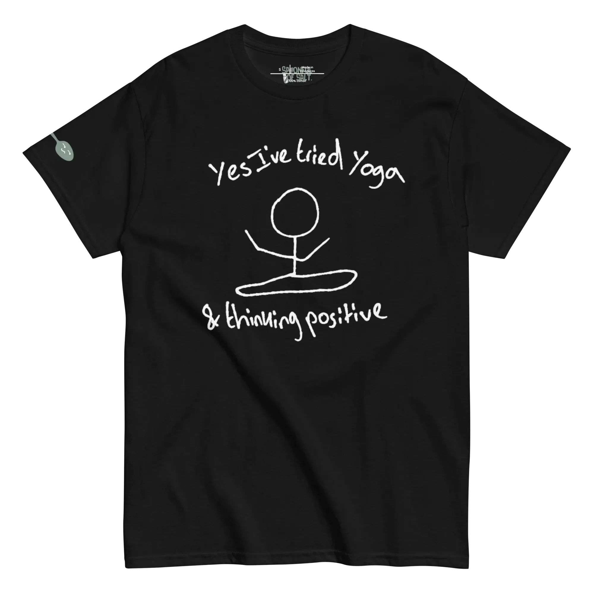 unisex-classic-tee-black-front-chronic-illness-funny.webp