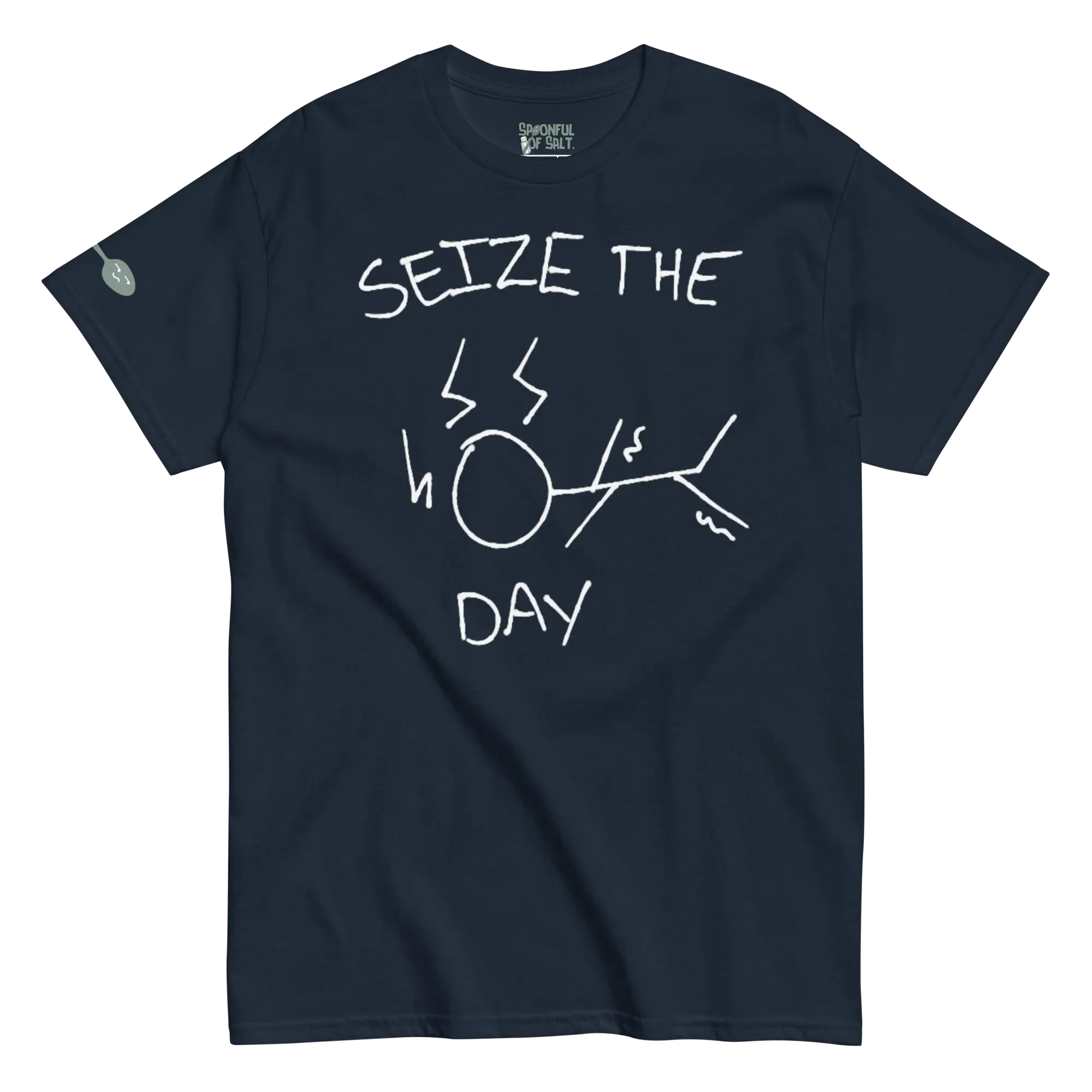 unisex-classic-tee-navy-front-seizure-epilepsy.webp