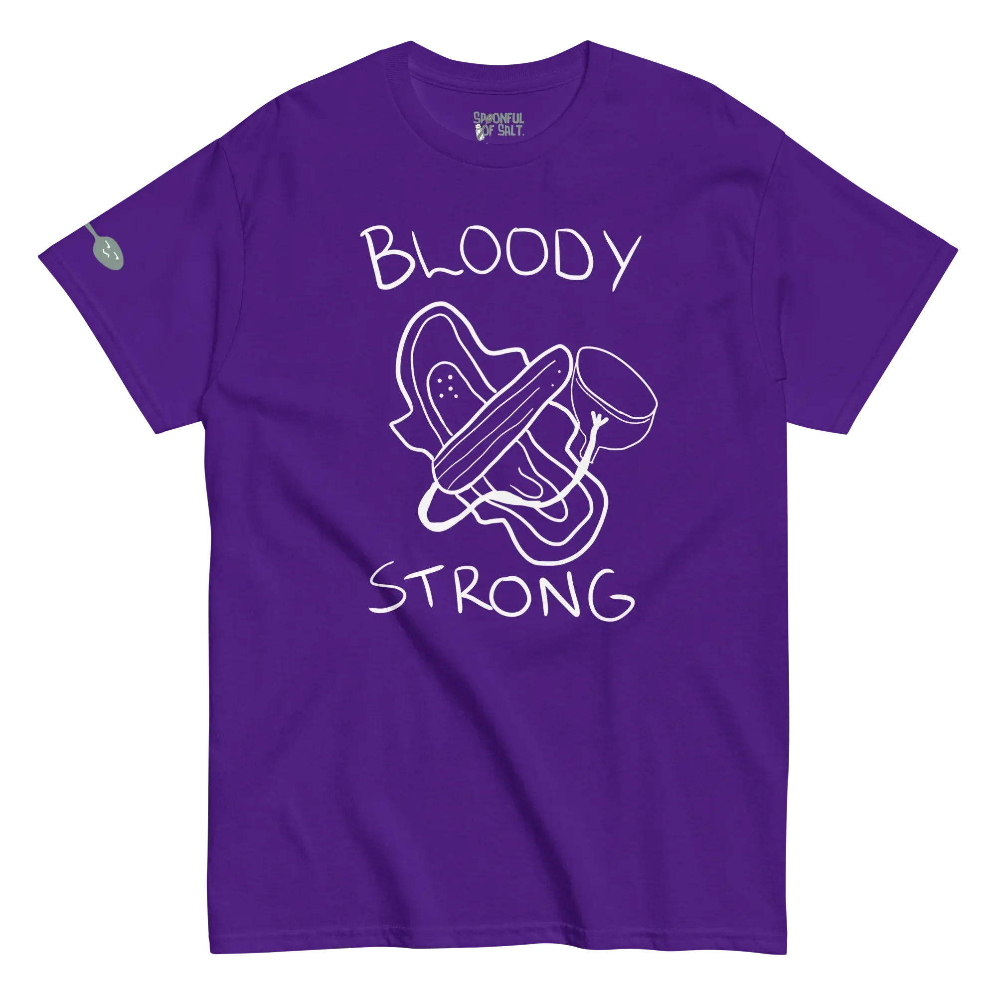 unisex-classic-tee-purple-front-endo-pcos.webp