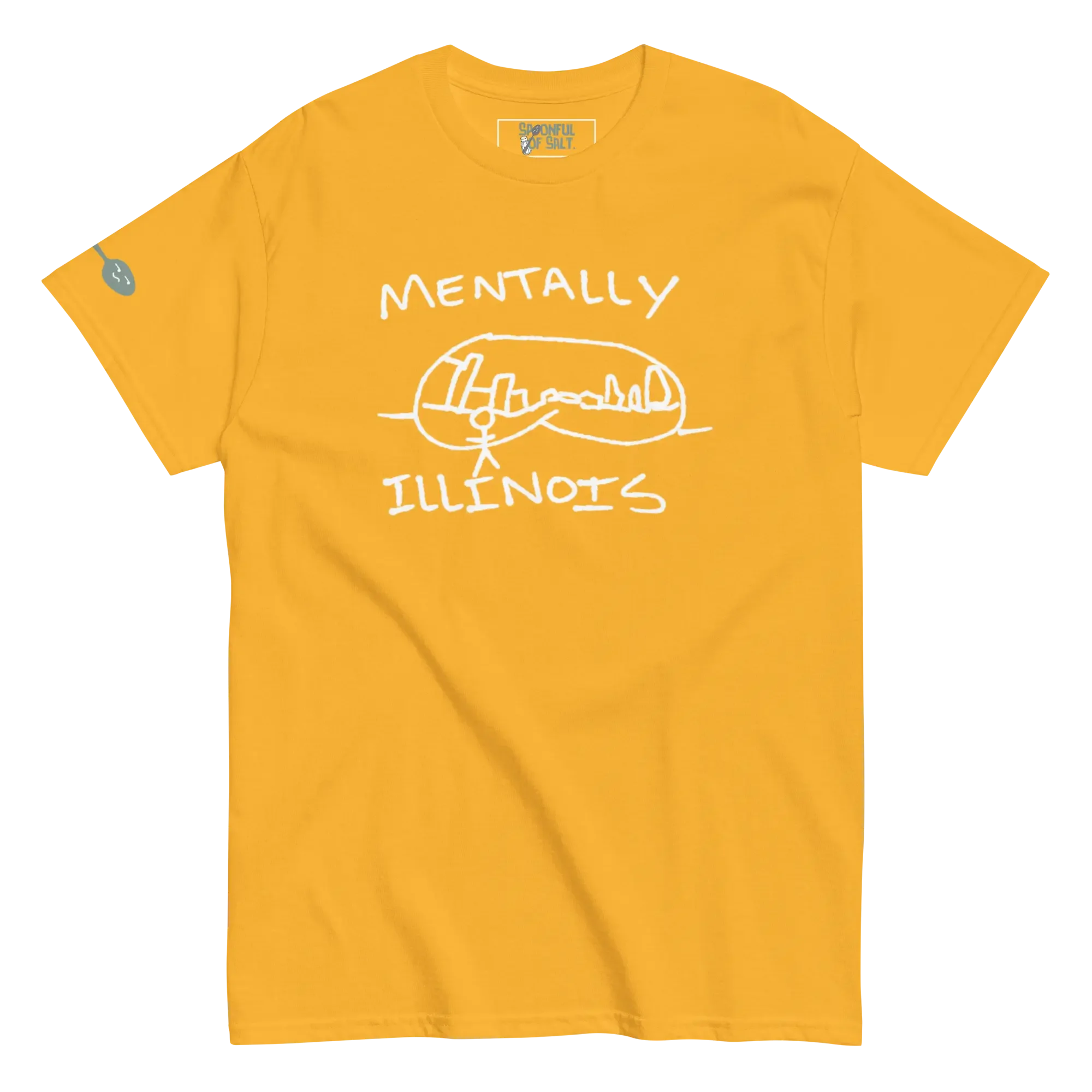 unisex-classic-tee-gold-front-mental-health.webp