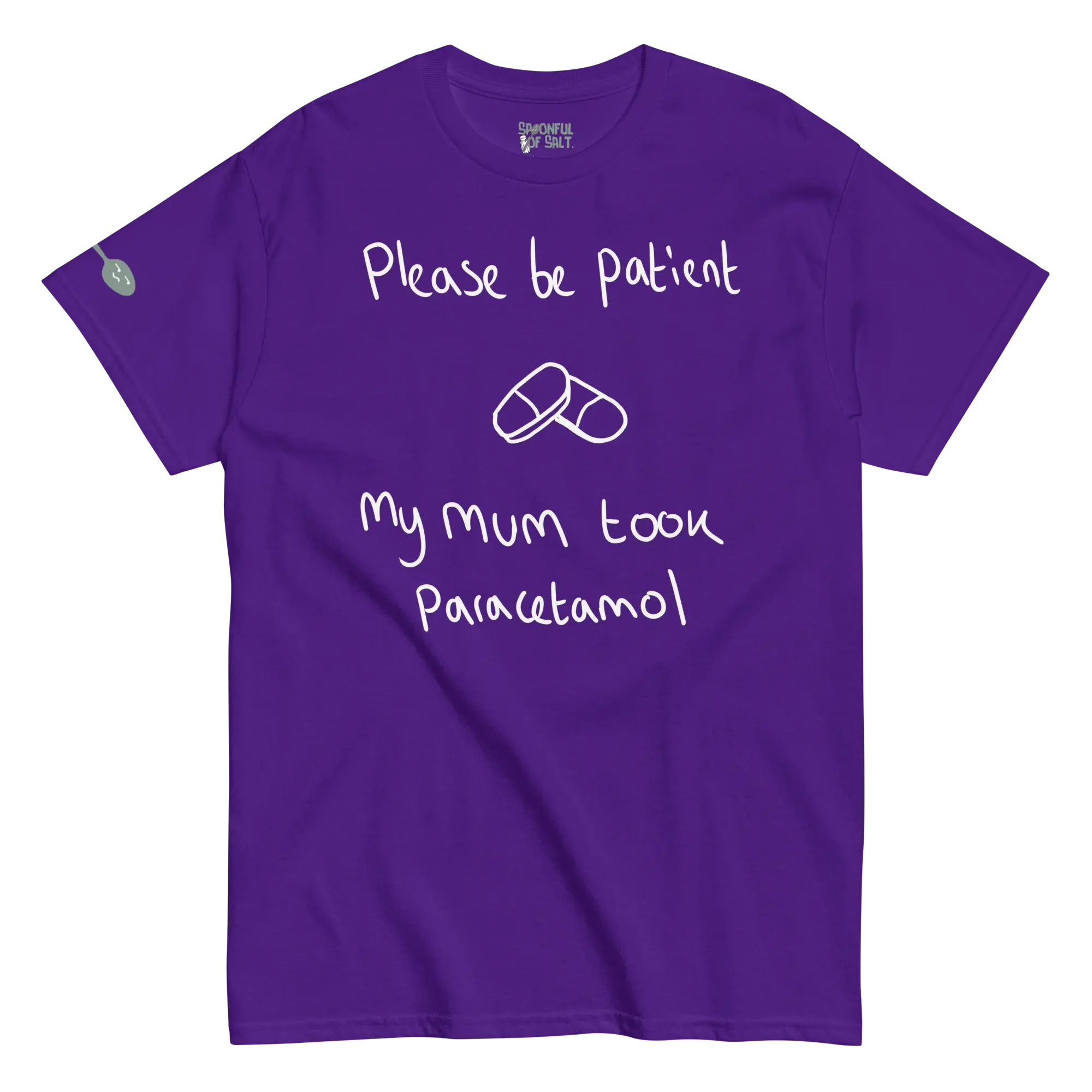 unisex-classic-tee-purple-front-paracetemol-autism.webp