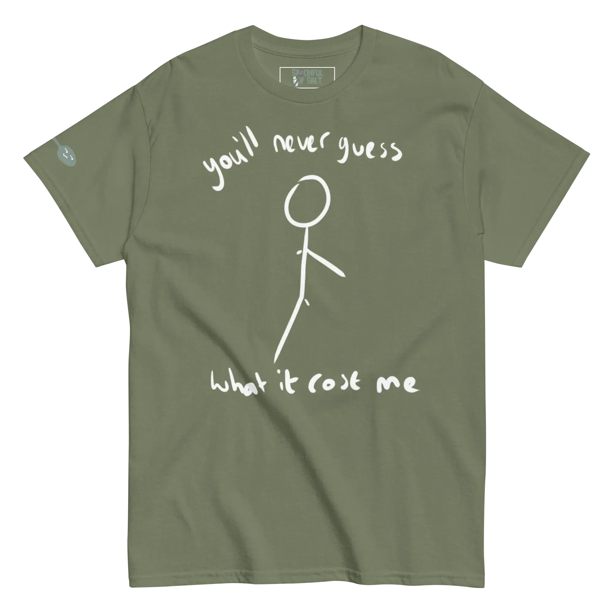 unisex-classic-tee-military-green-front-amputee.webp