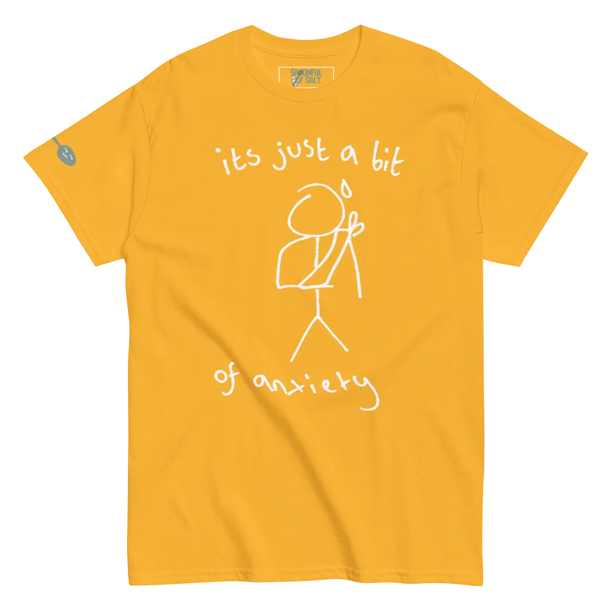 unisex-classic-tee-gold-front-anxiety.webp