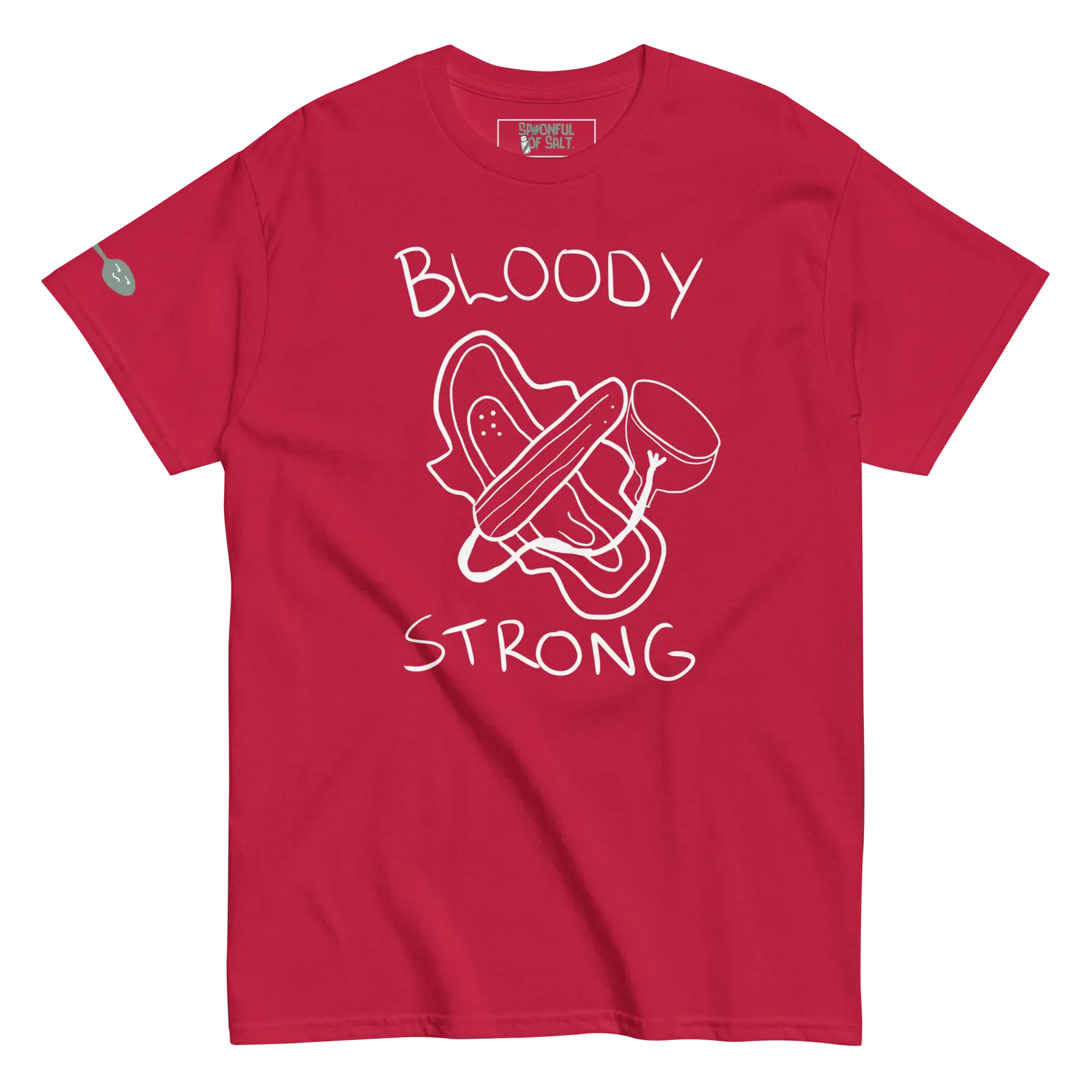 unisex-classic-tee-cardinal-front-endo-pcos.webp