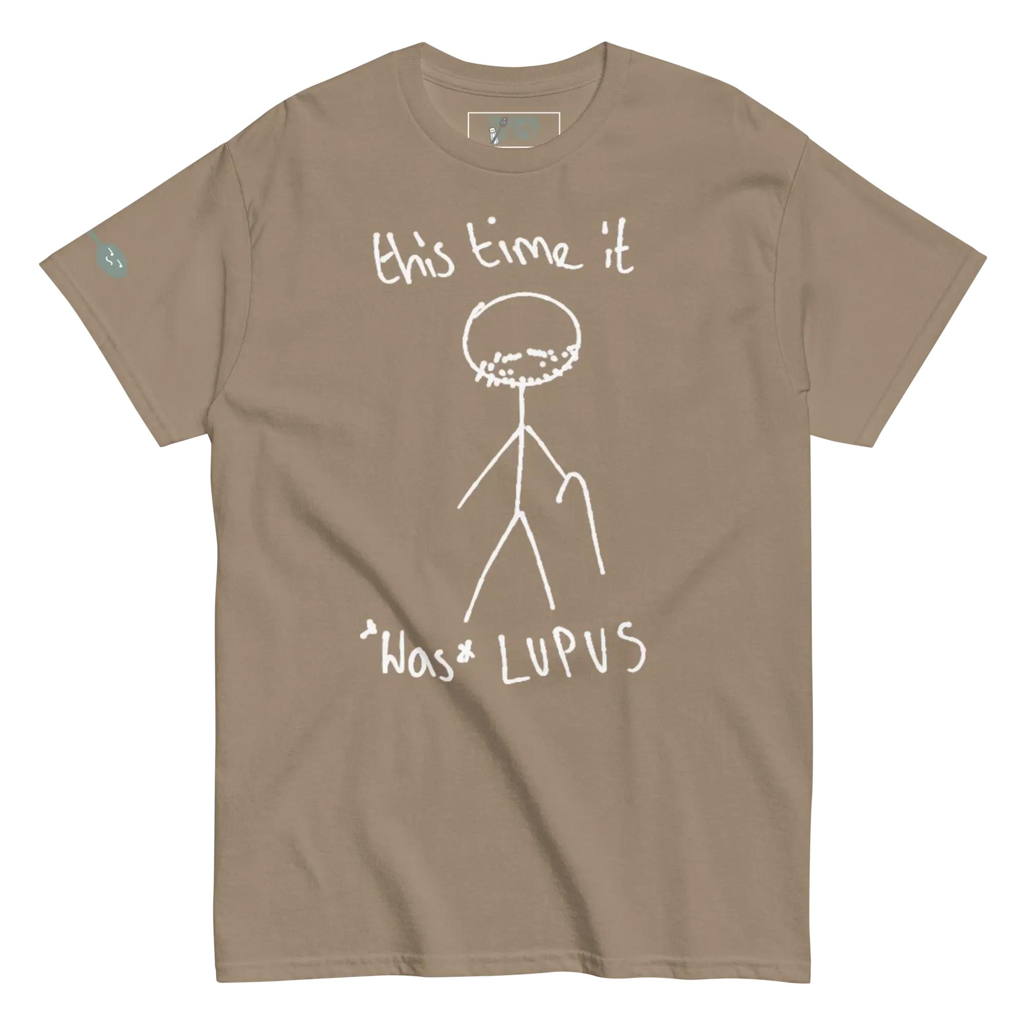 unisex-classic-tee-brown-savana-front-lupus.webp