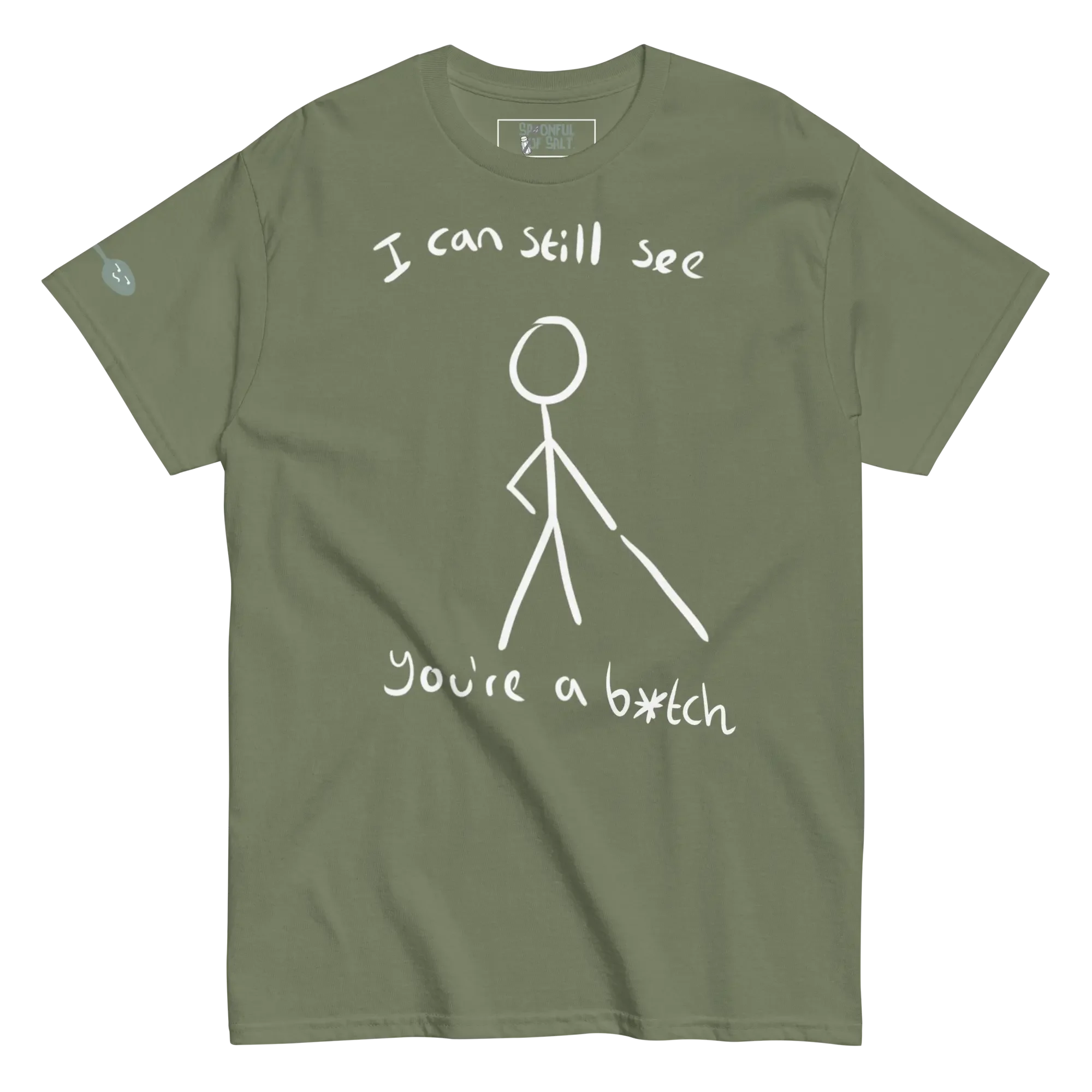 unisex-classic-tee-military-green-front-blind.webp