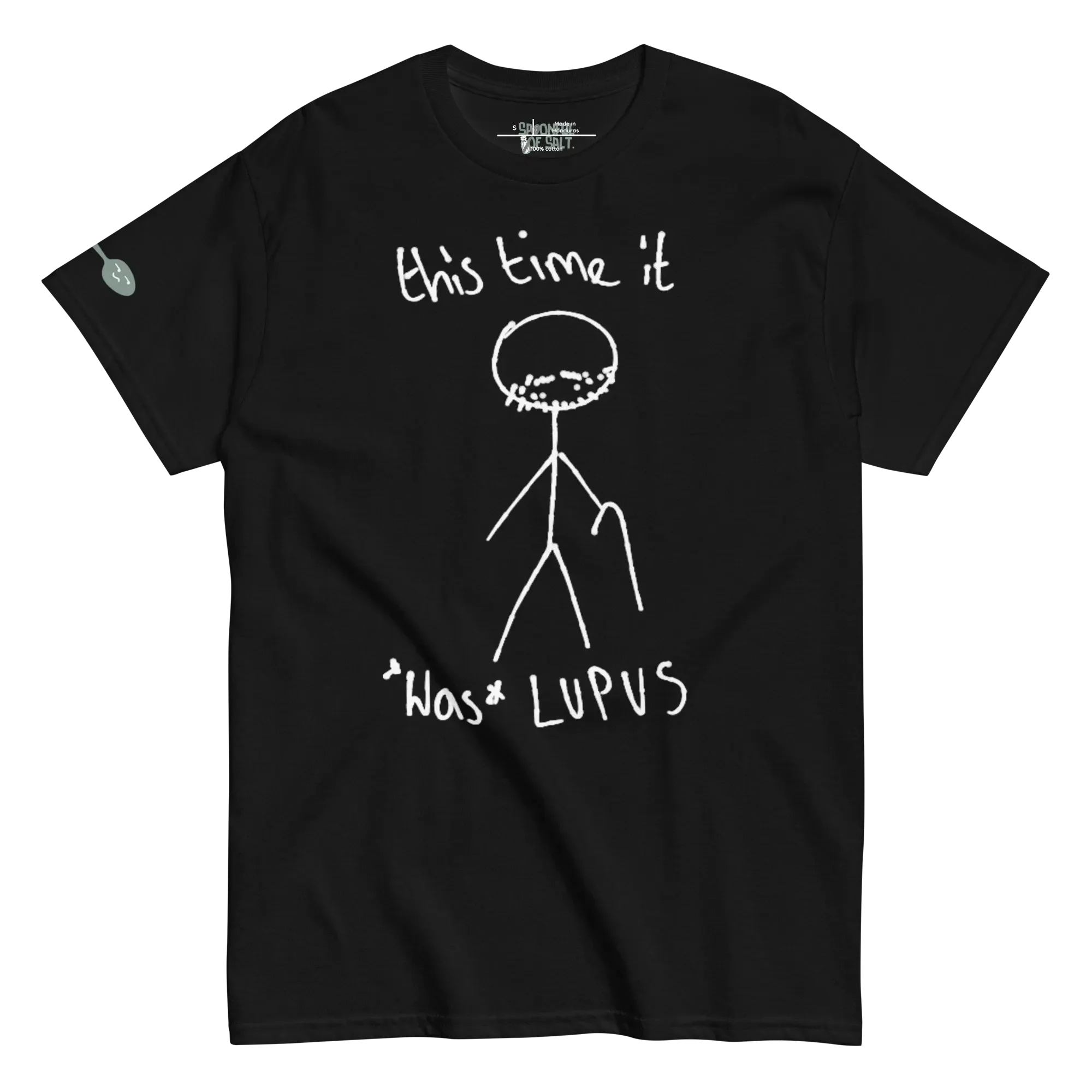 unisex-classic-tee-black-front-lupus.webp