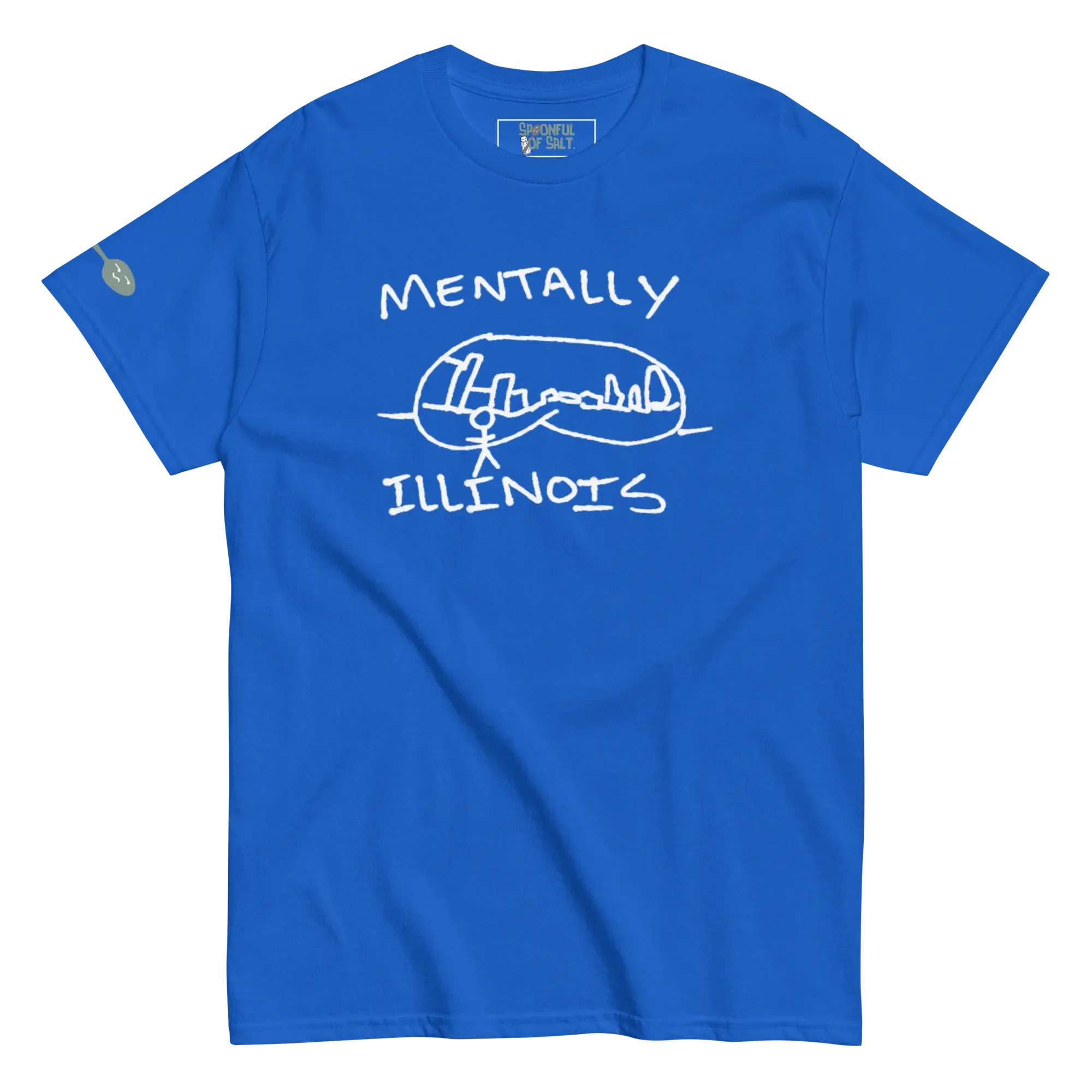 unisex-classic-tee-royal-front-mental-health.webp