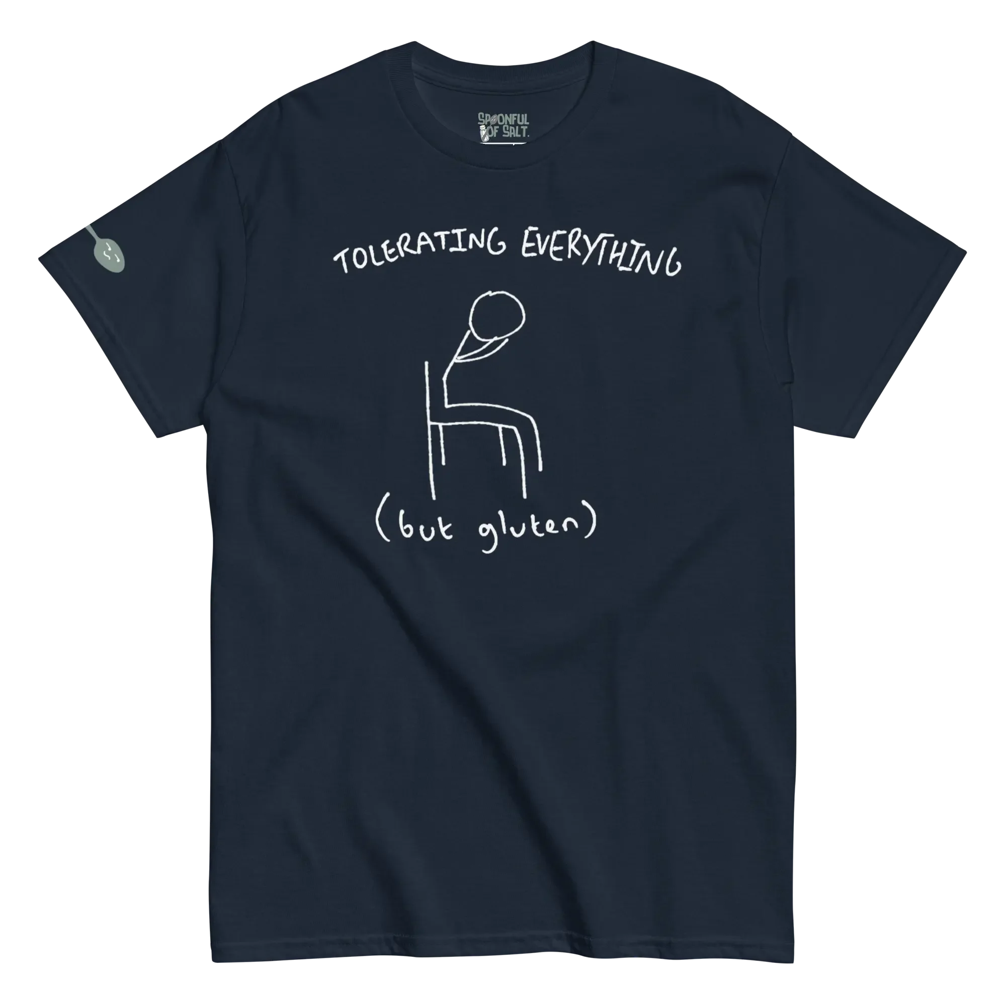 unisex-classic-tee-navy-front-gluten-mcas.webp