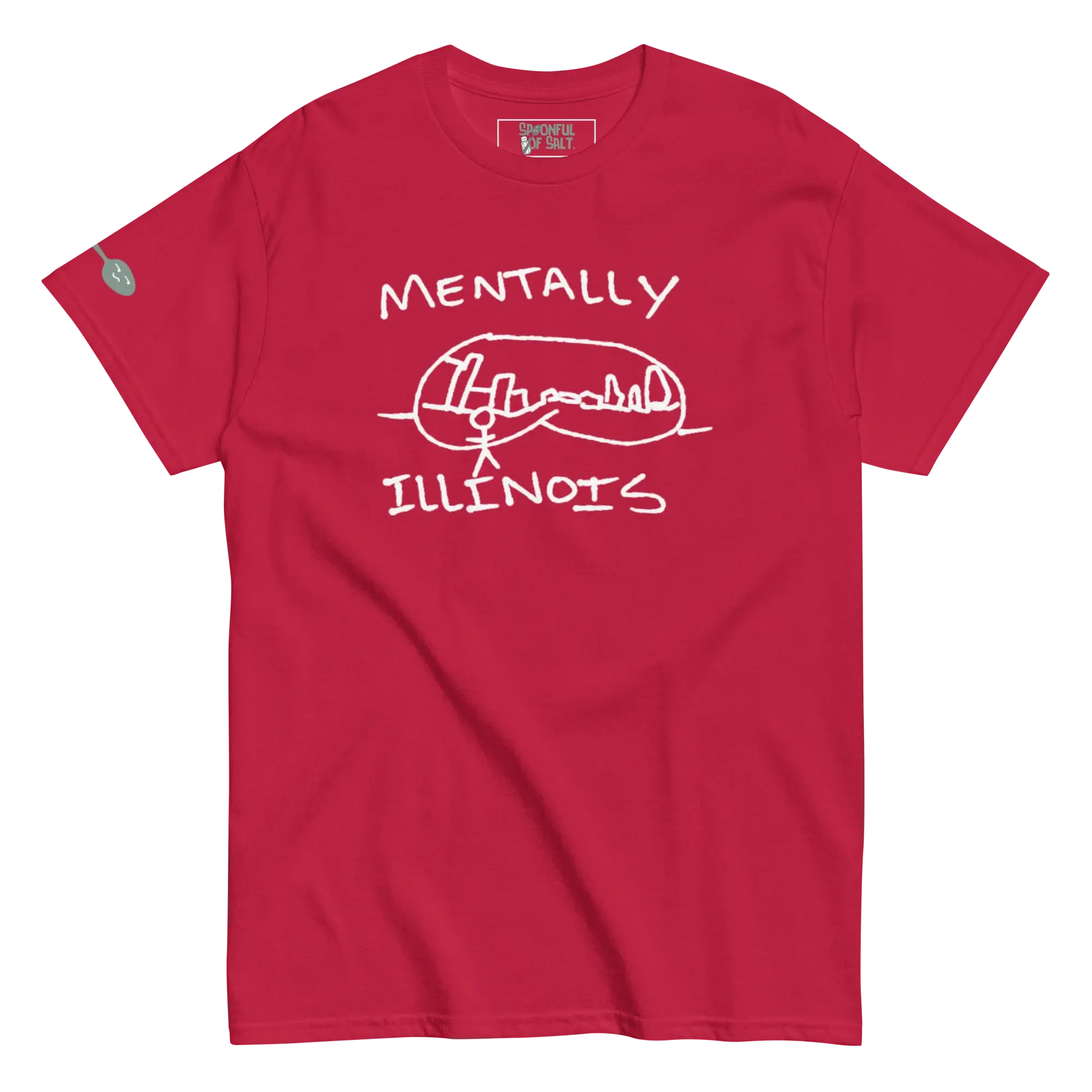 unisex-classic-tee-cardinal-front-mental-health.webp