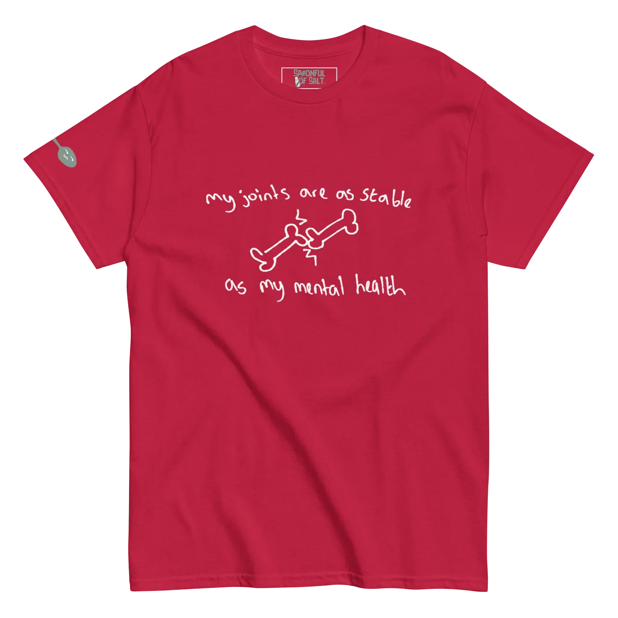 unisex-classic-tee-cardinal-front-dislocations.webp