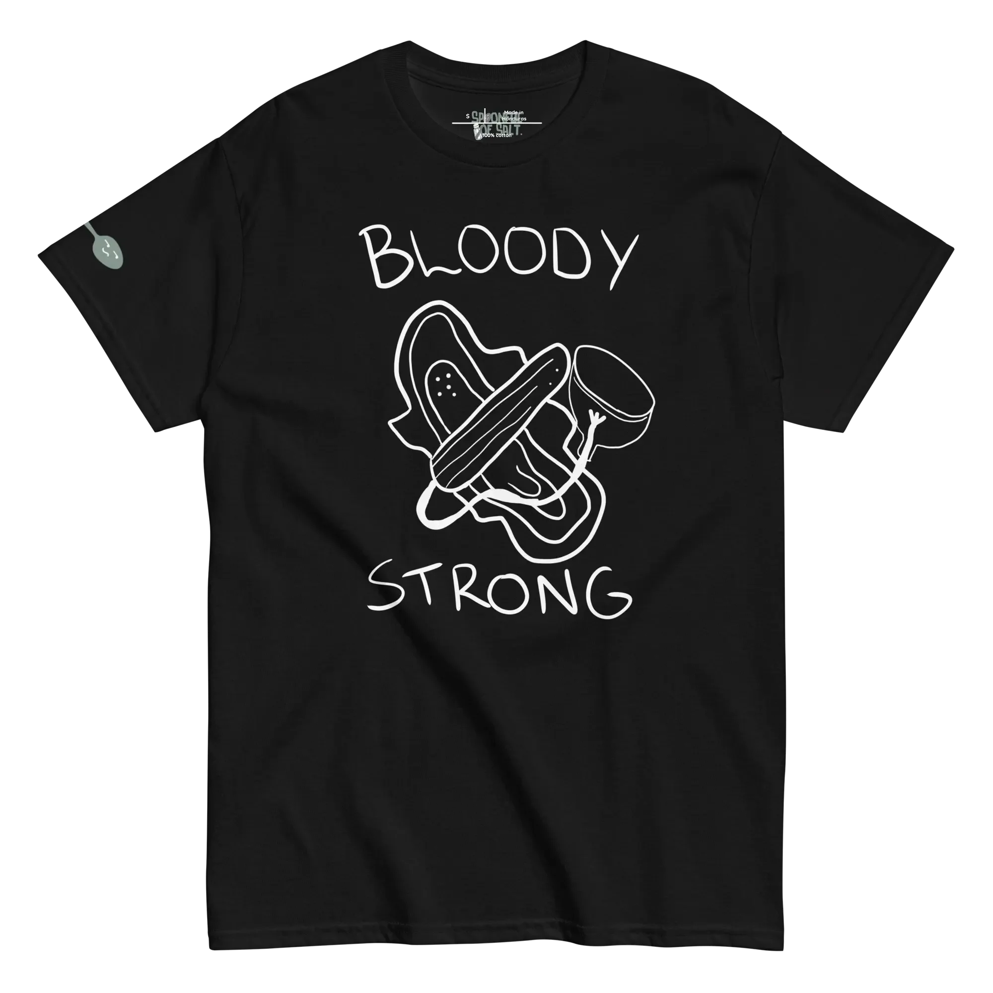 unisex-classic-tee-black-front-endo-pcos.webp