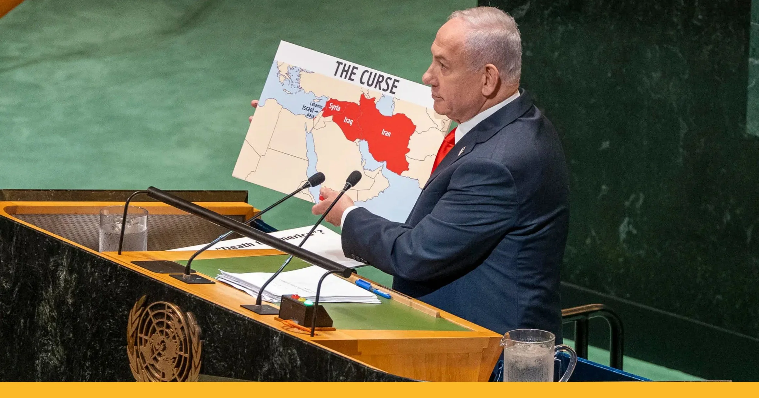 Netanyahu justifica y amenaza: Ante la Asamblea General de la ONU