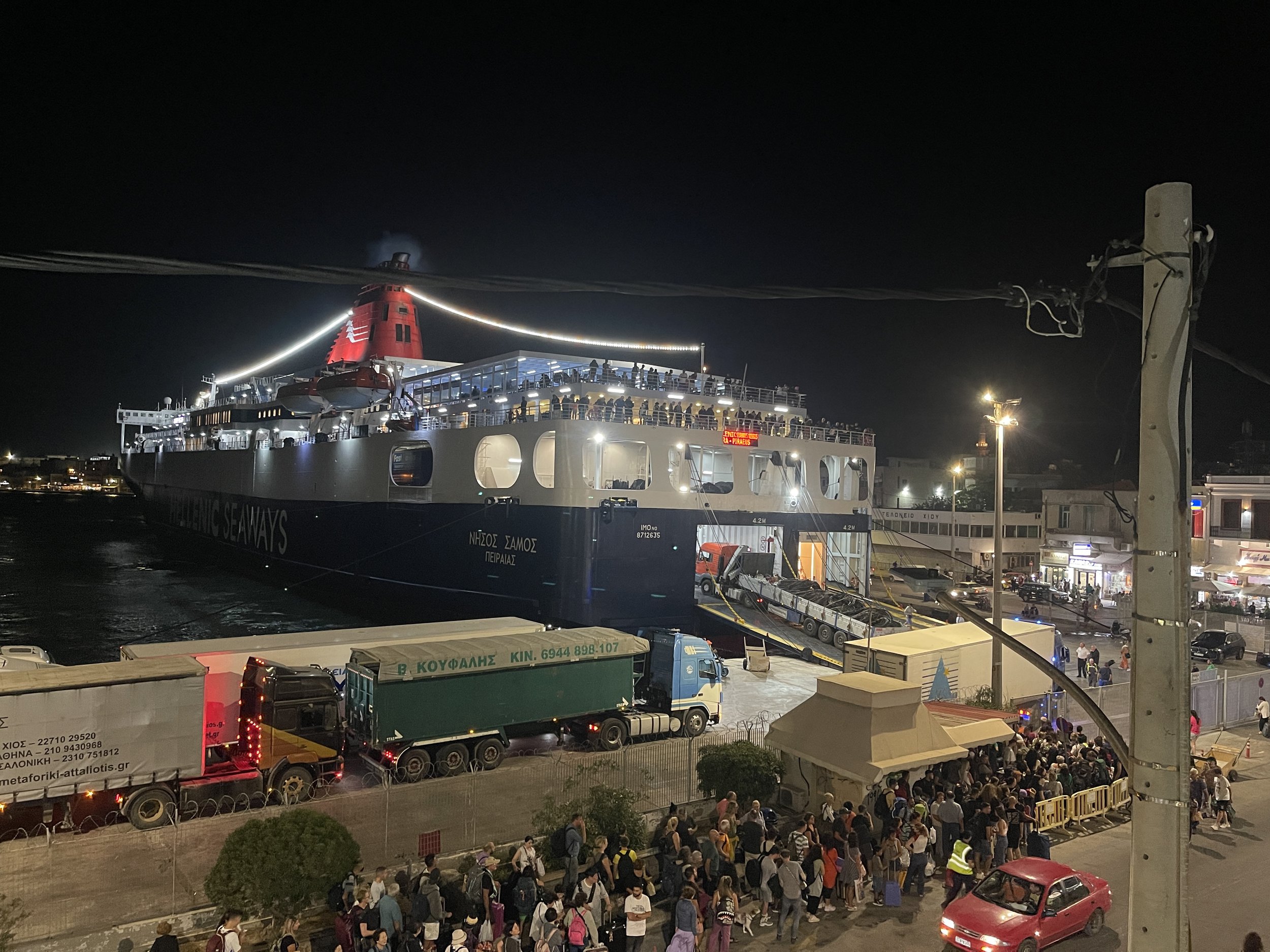 Chios port very busy.JPG