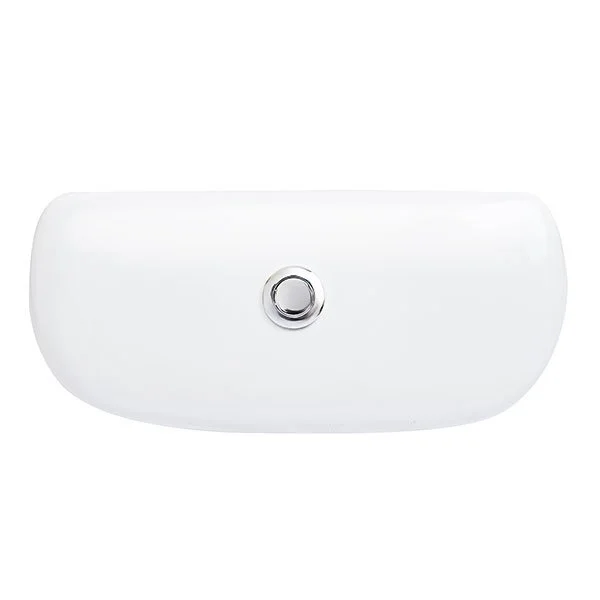 Lavabo blanco con grifería central
