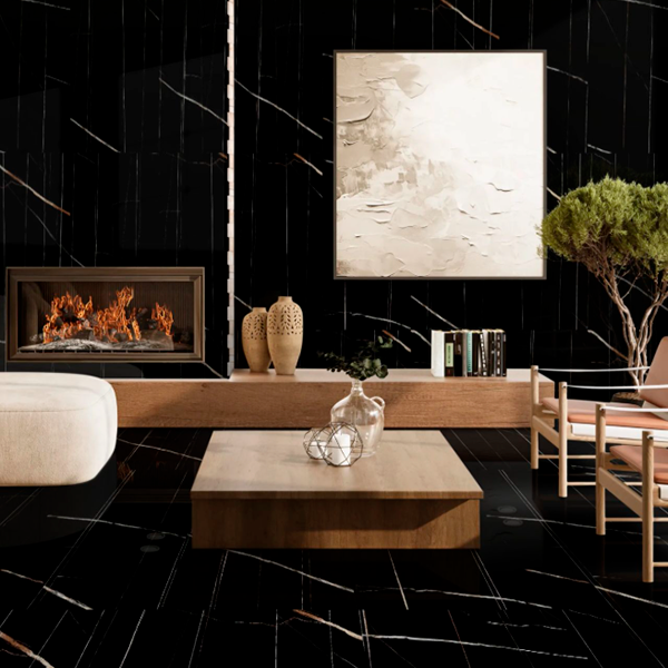 Porcelanato Laurent Noir