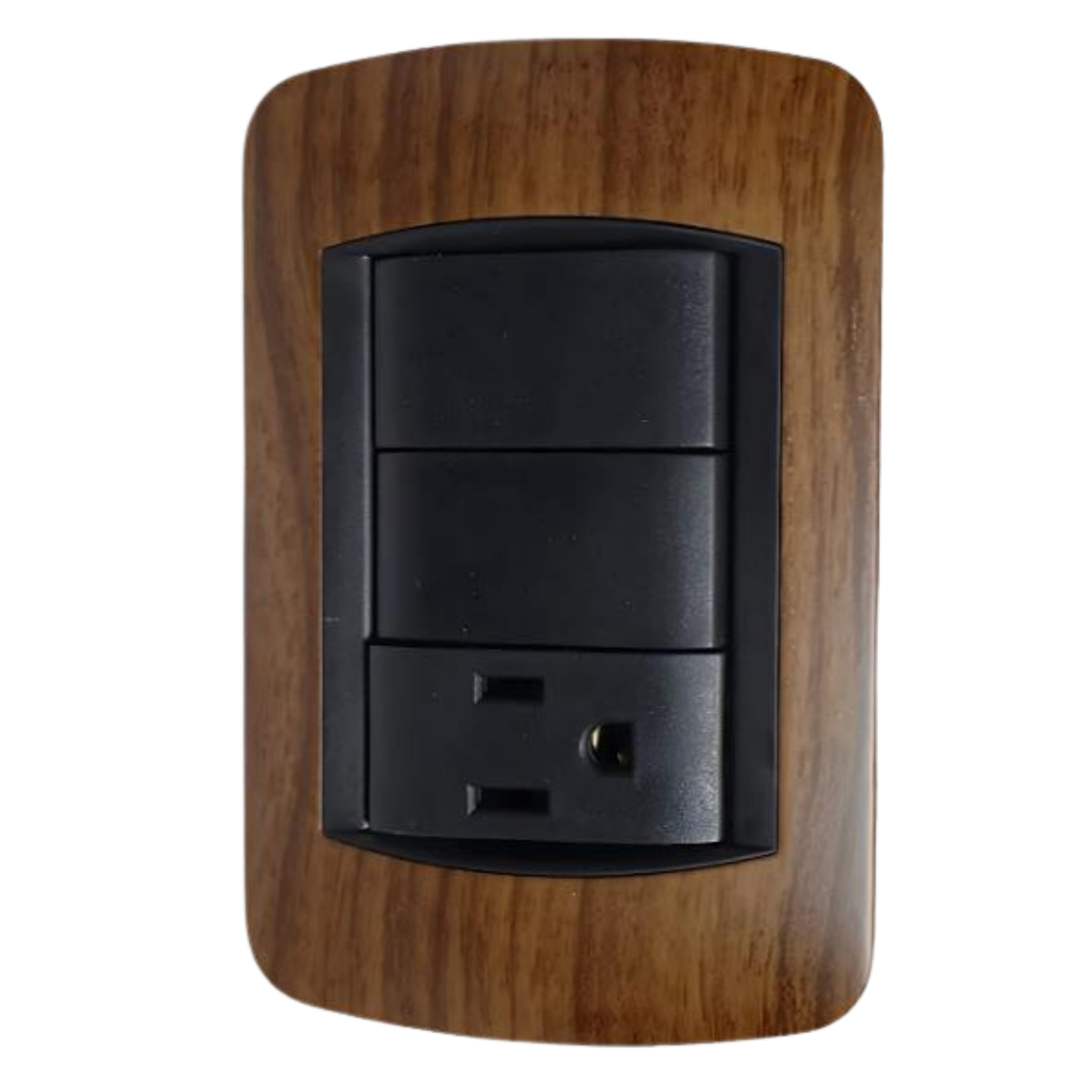 Toma + Interruptor WOOD