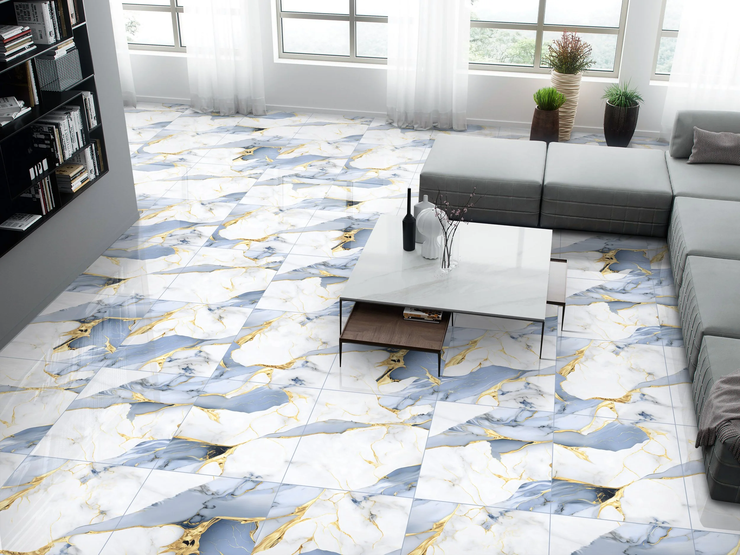 Porcelanato Icey Gold 60X60