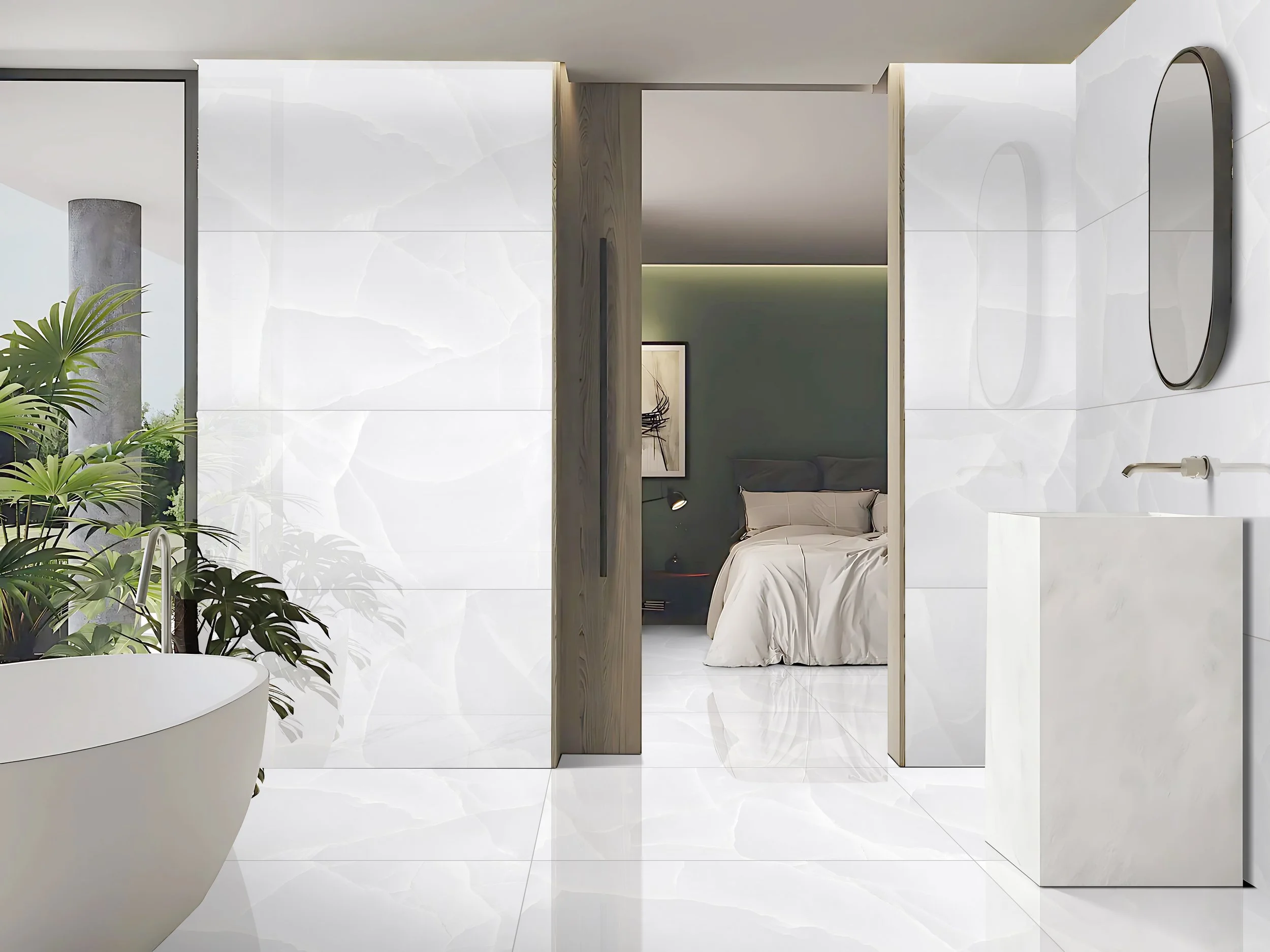 Porcelanato Onyx Ice 60X120