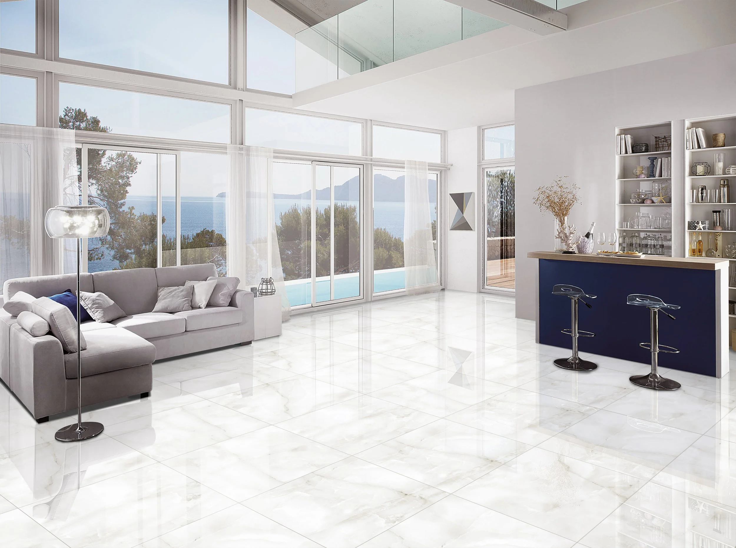 Porcelanatos Onyx Ice 60x60