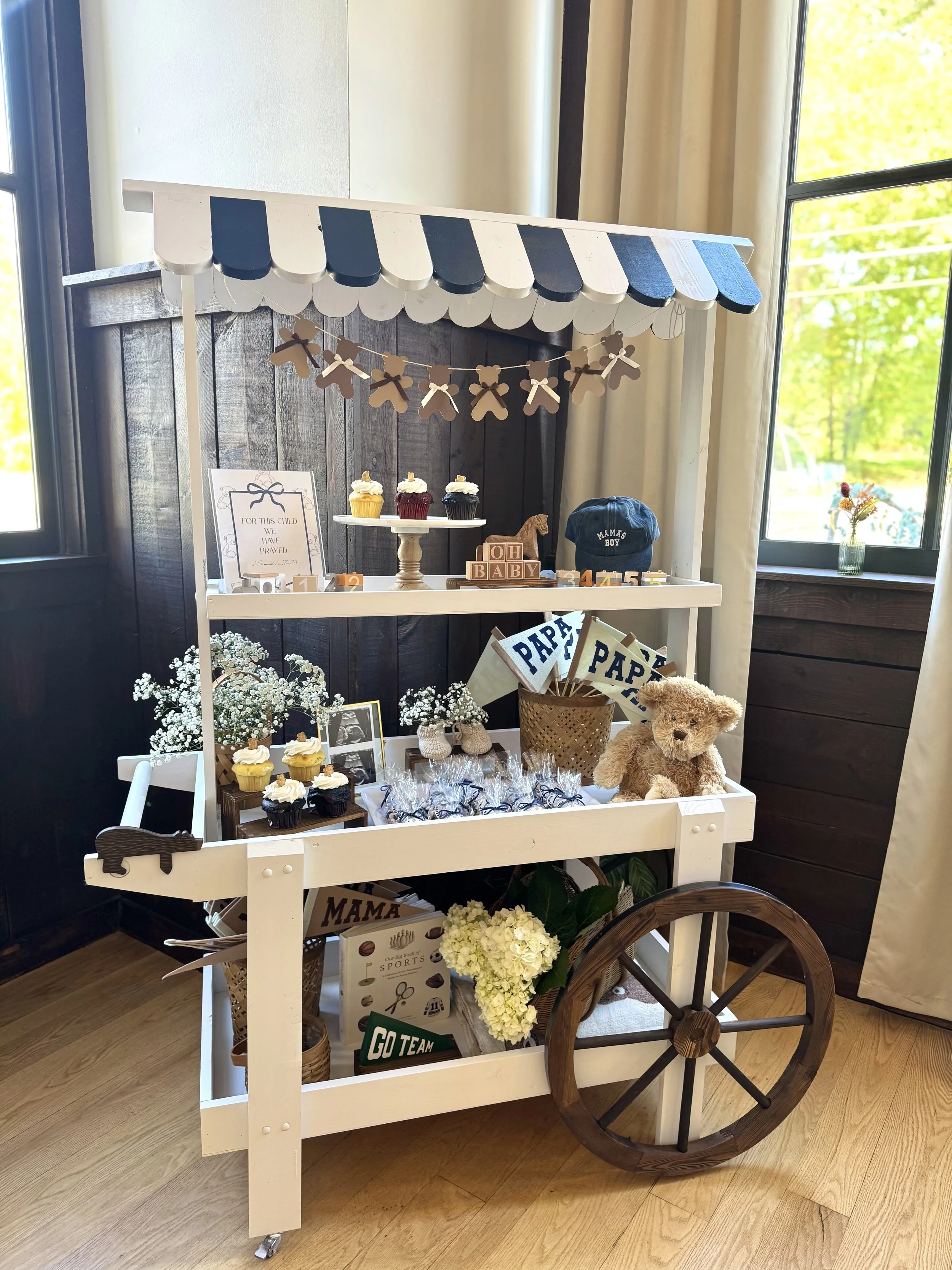 Custom build event cart